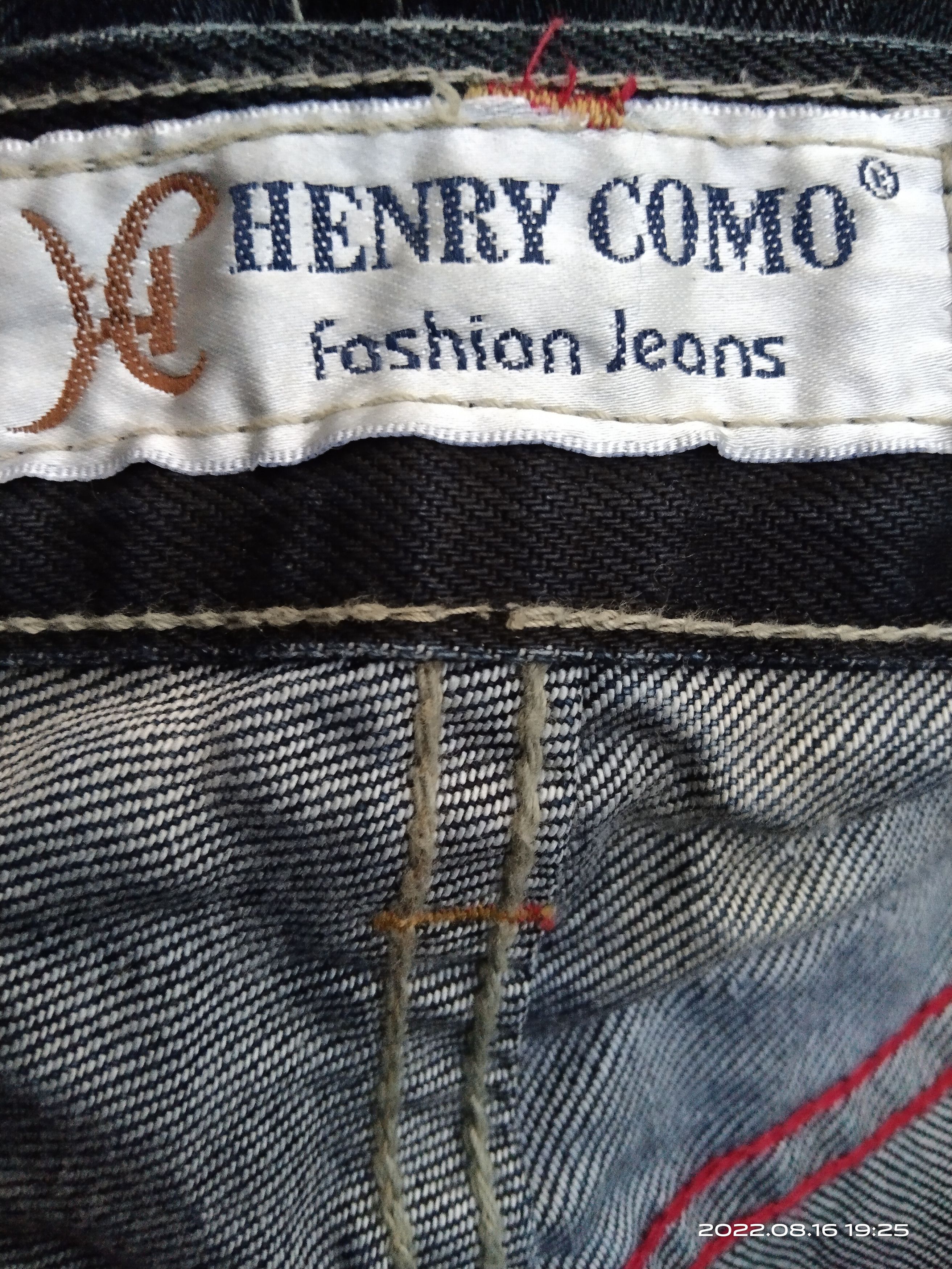 Japanese Brand DiSTRESSED BUSHPANTS MULTIPOCKET BY HENRY COMO DENIM PANTS Size US 31 - 8 Thumbnail