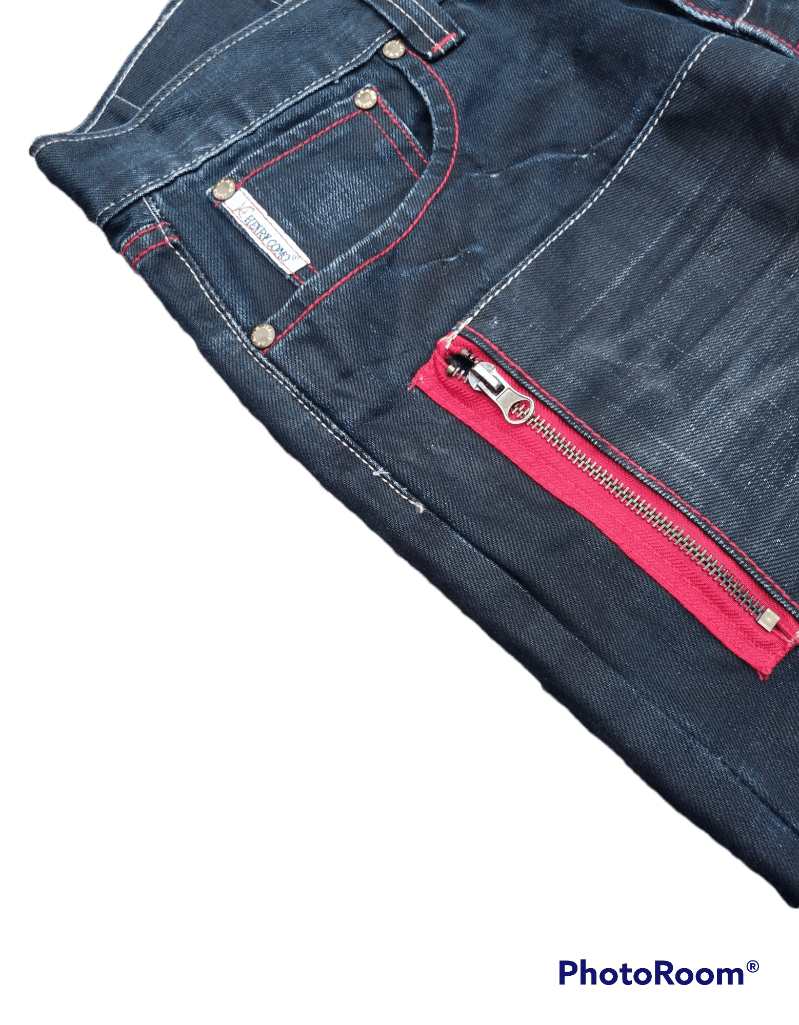 Japanese Brand DiSTRESSED BUSHPANTS MULTIPOCKET BY HENRY COMO DENIM PANTS Size US 31 - 5 Thumbnail