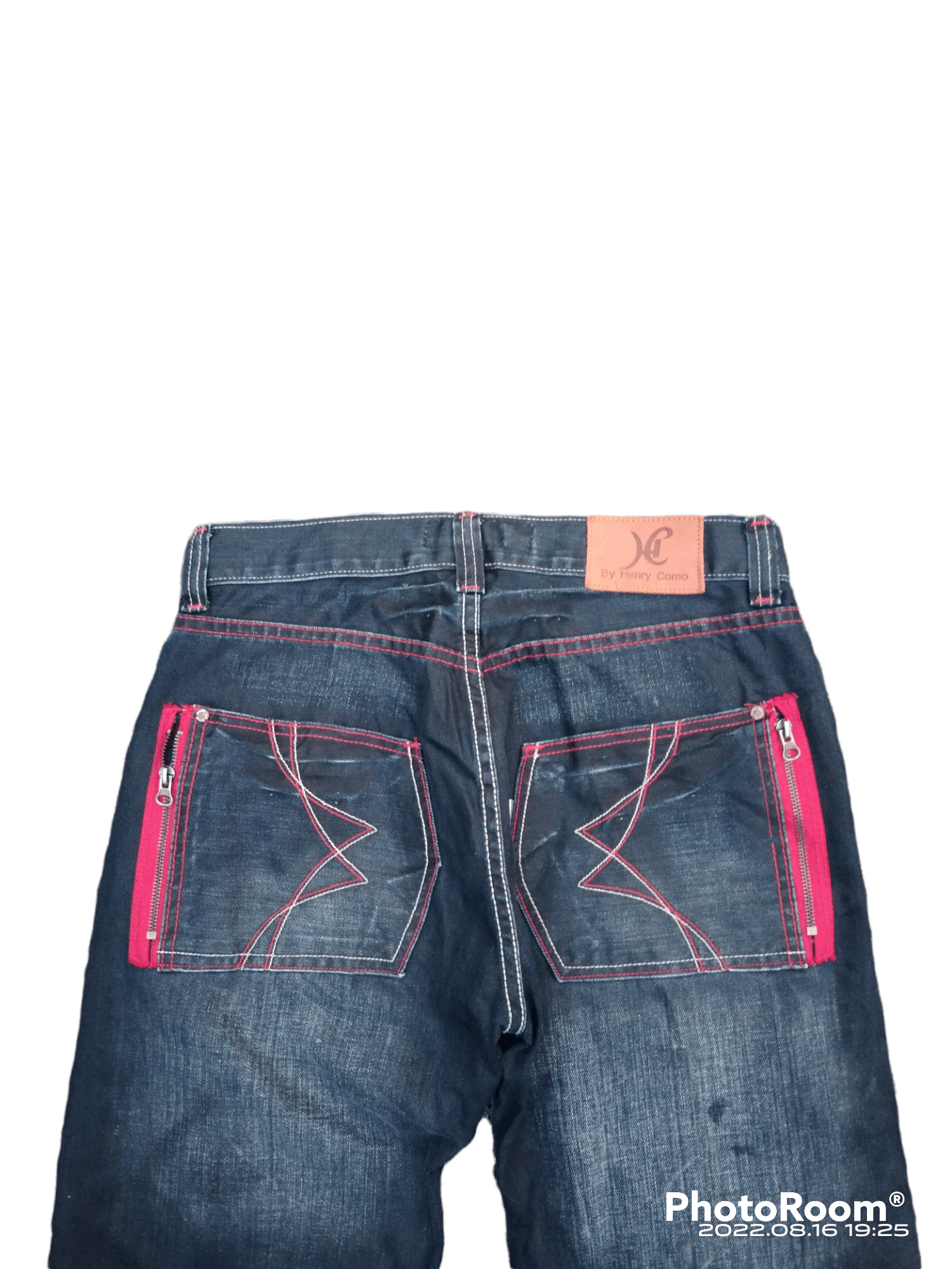 Japanese Brand DiSTRESSED BUSHPANTS MULTIPOCKET BY HENRY COMO DENIM PANTS Size US 31 - 4 Thumbnail