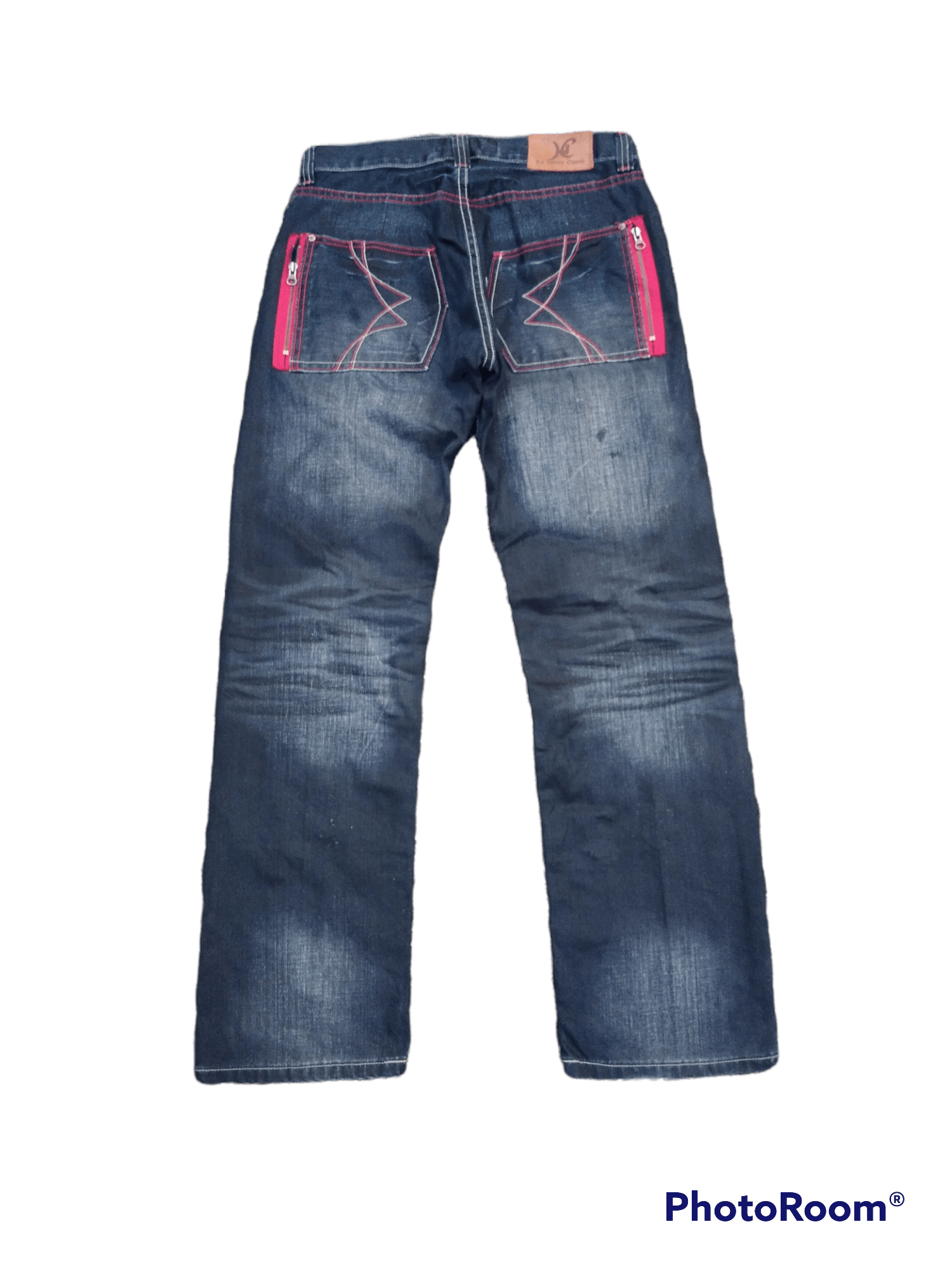 Japanese Brand DiSTRESSED BUSHPANTS MULTIPOCKET BY HENRY COMO DENIM PANTS Size US 31 - 2 Thumbnail
