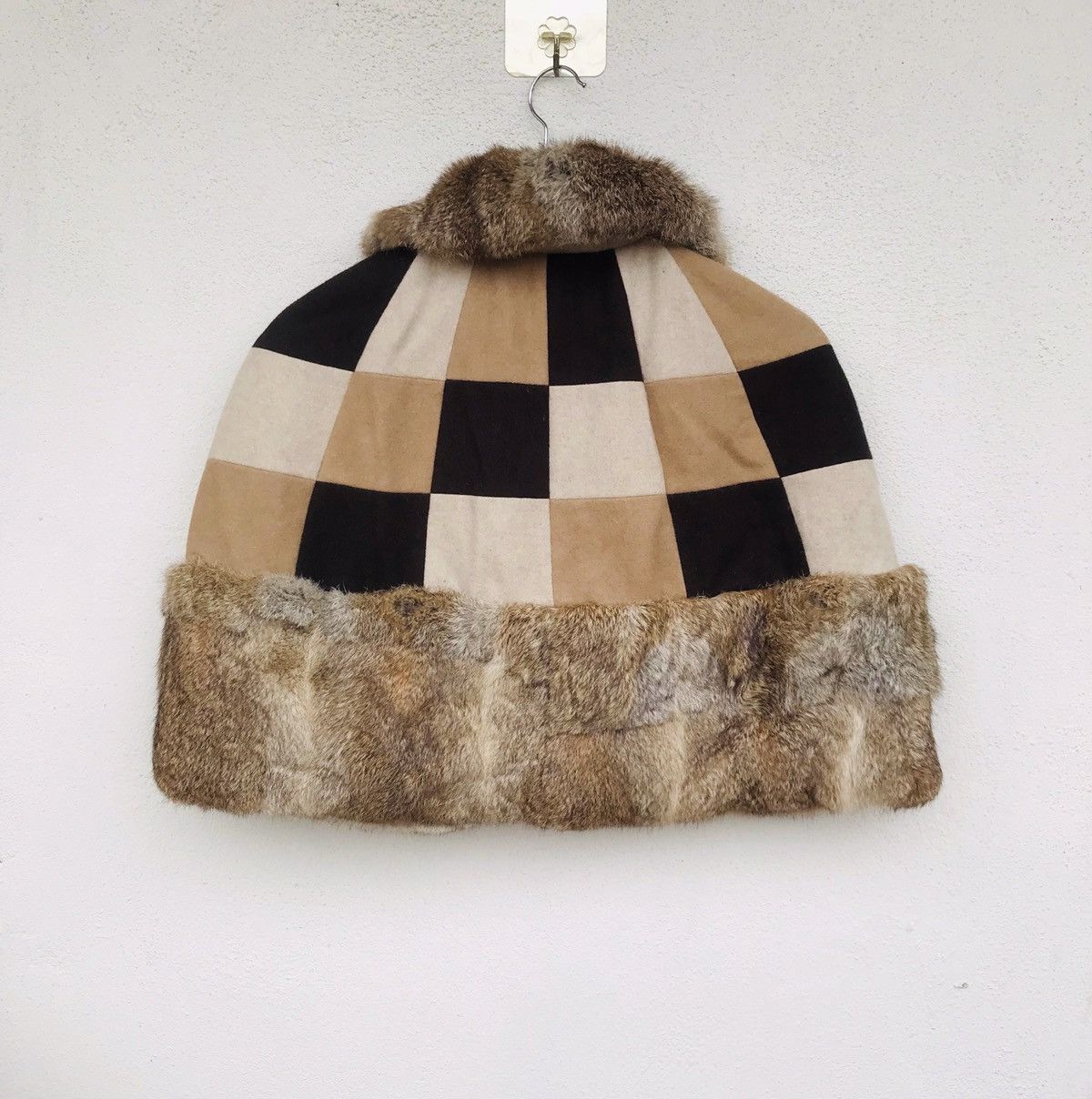 Other Cape & Cloak multi tone fur jacket riri zipper cropped Size S / US 4 / IT 40 - 5 Thumbnail