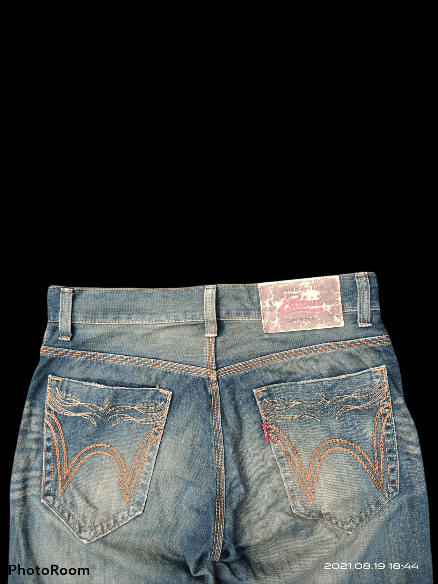Rusty THRASHED MADE IN JAPAN EDWIN KURT COBAIN STYLE Size US 31 - 7 Thumbnail