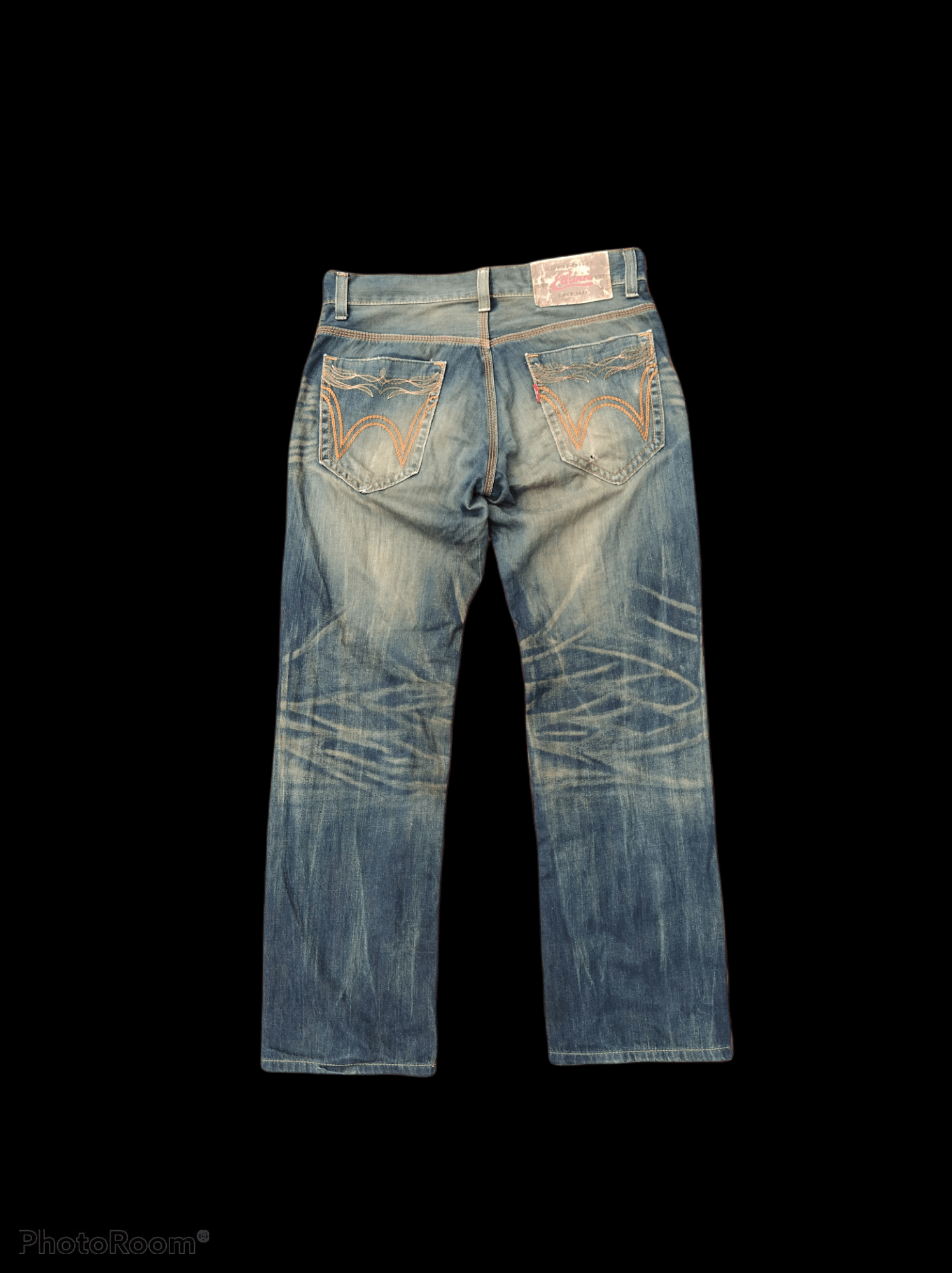 Rusty THRASHED MADE IN JAPAN EDWIN KURT COBAIN STYLE Size US 31 - 2 Thumbnail