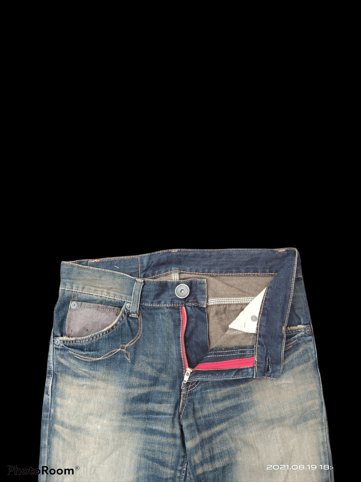 Rusty THRASHED MADE IN JAPAN EDWIN KURT COBAIN STYLE Size US 31 - 5 Thumbnail