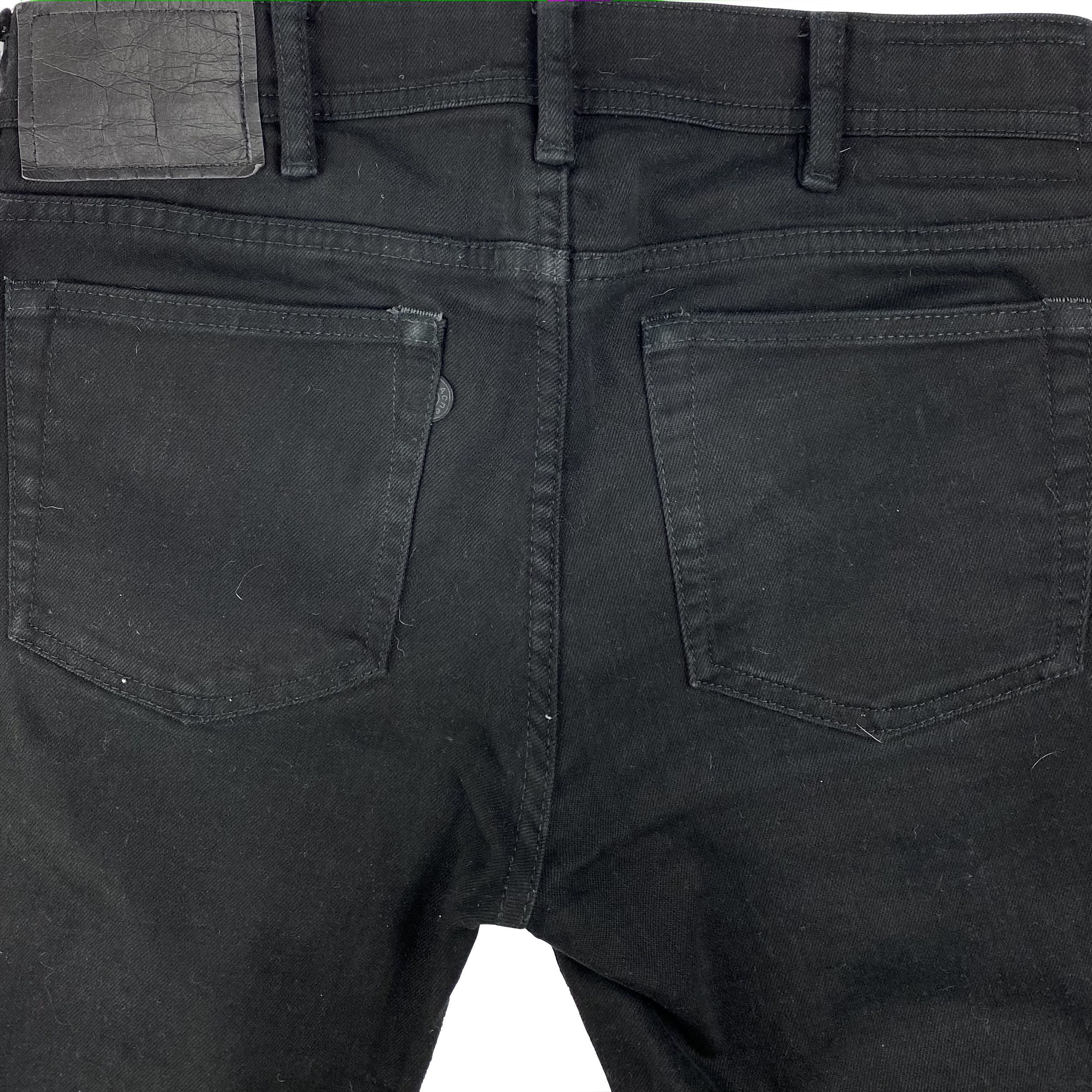 Acne Studios Acne Studios Blå Konnst Black Jeans Size US 31 - 4 Thumbnail