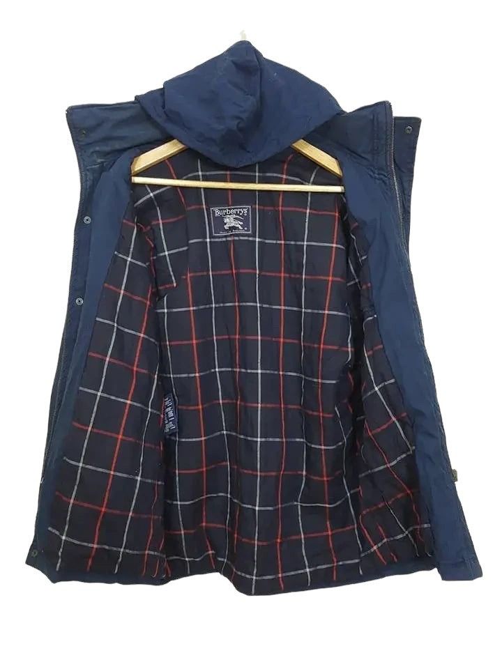 Burberry MADE IN ENGLAND Quilted Plaid Lining Hooded Jacket Size US L / EU 52-54 / 3 - 4 Thumbnail