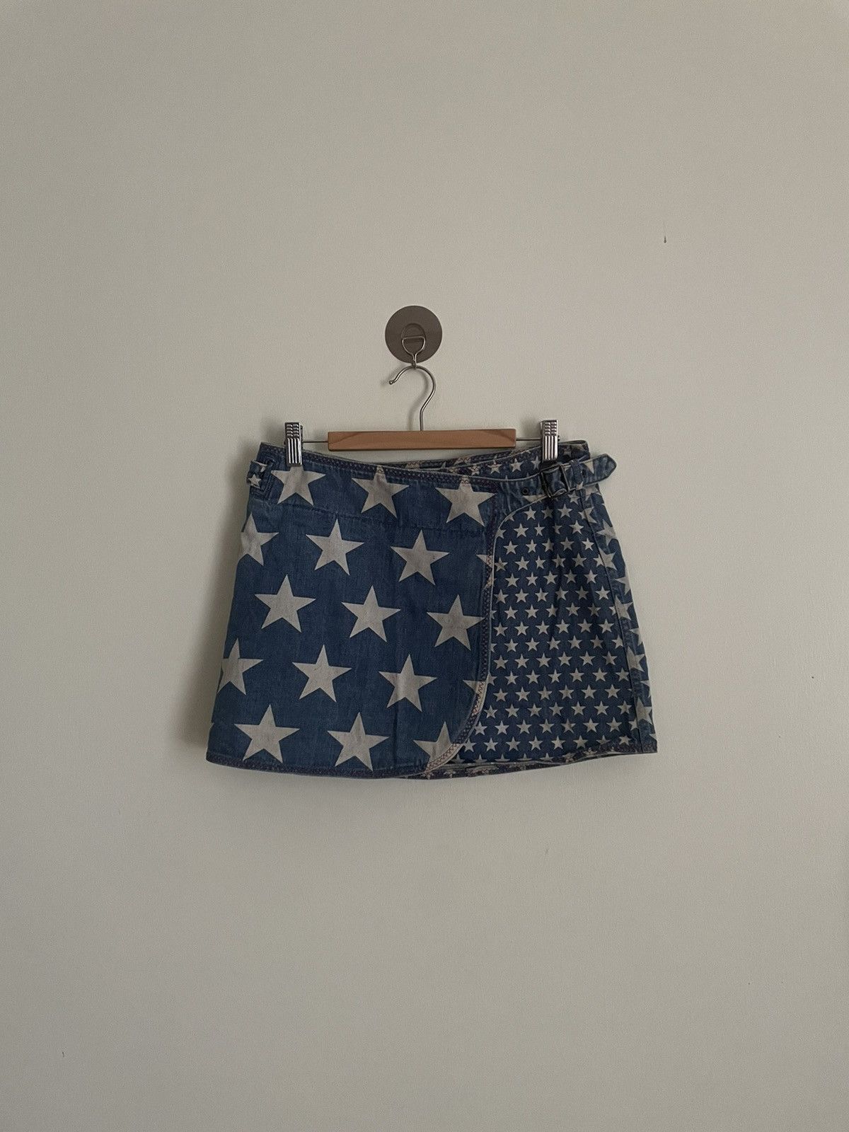 Hysteric Glamour Vintage Hysteric Denim Mini Skirt Size 30" / US 8 / IT 44 - 1 Thumbnail