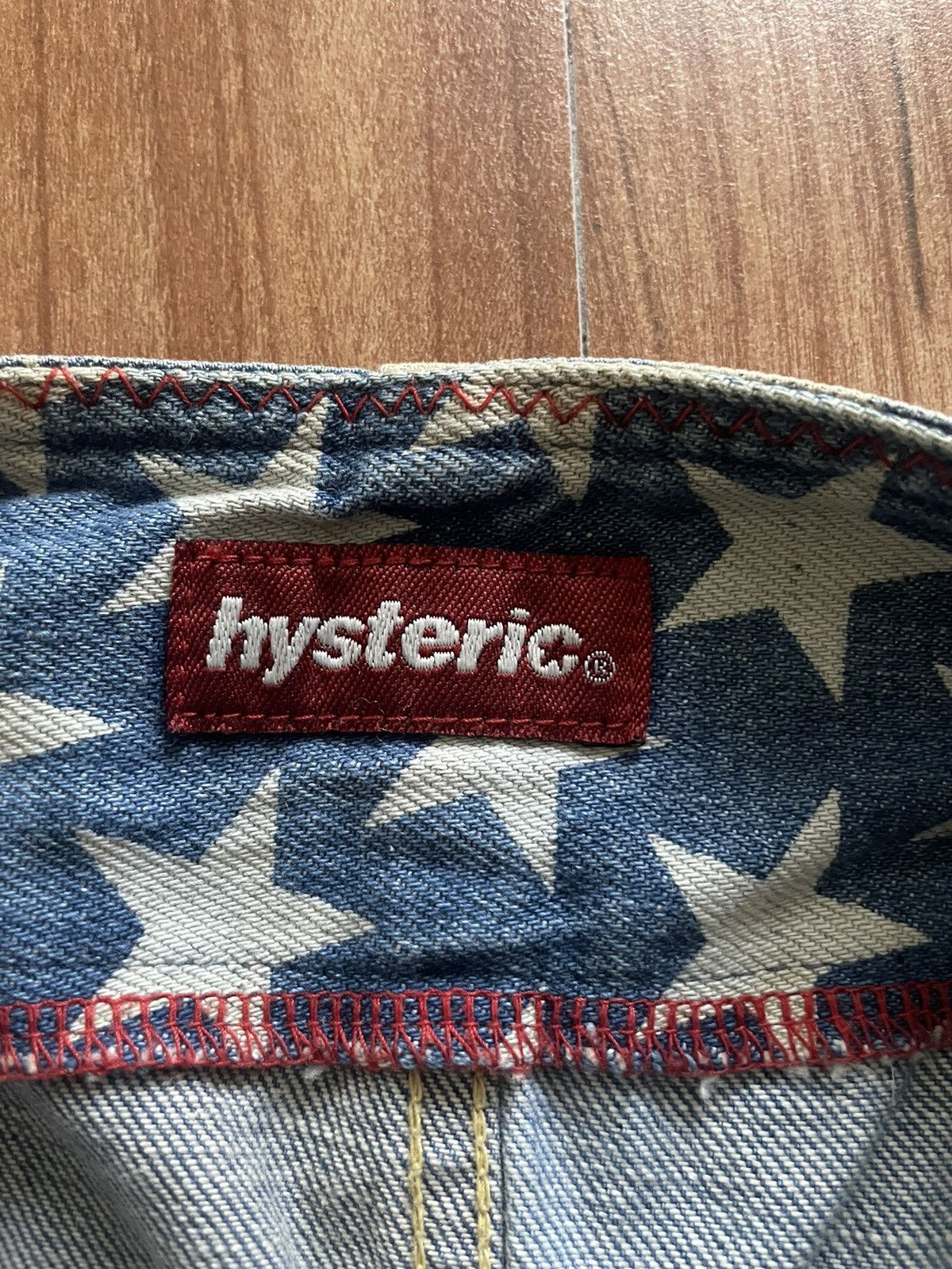 Hysteric Glamour Vintage Hysteric Denim Mini Skirt Size 30" / US 8 / IT 44 - 4 Thumbnail