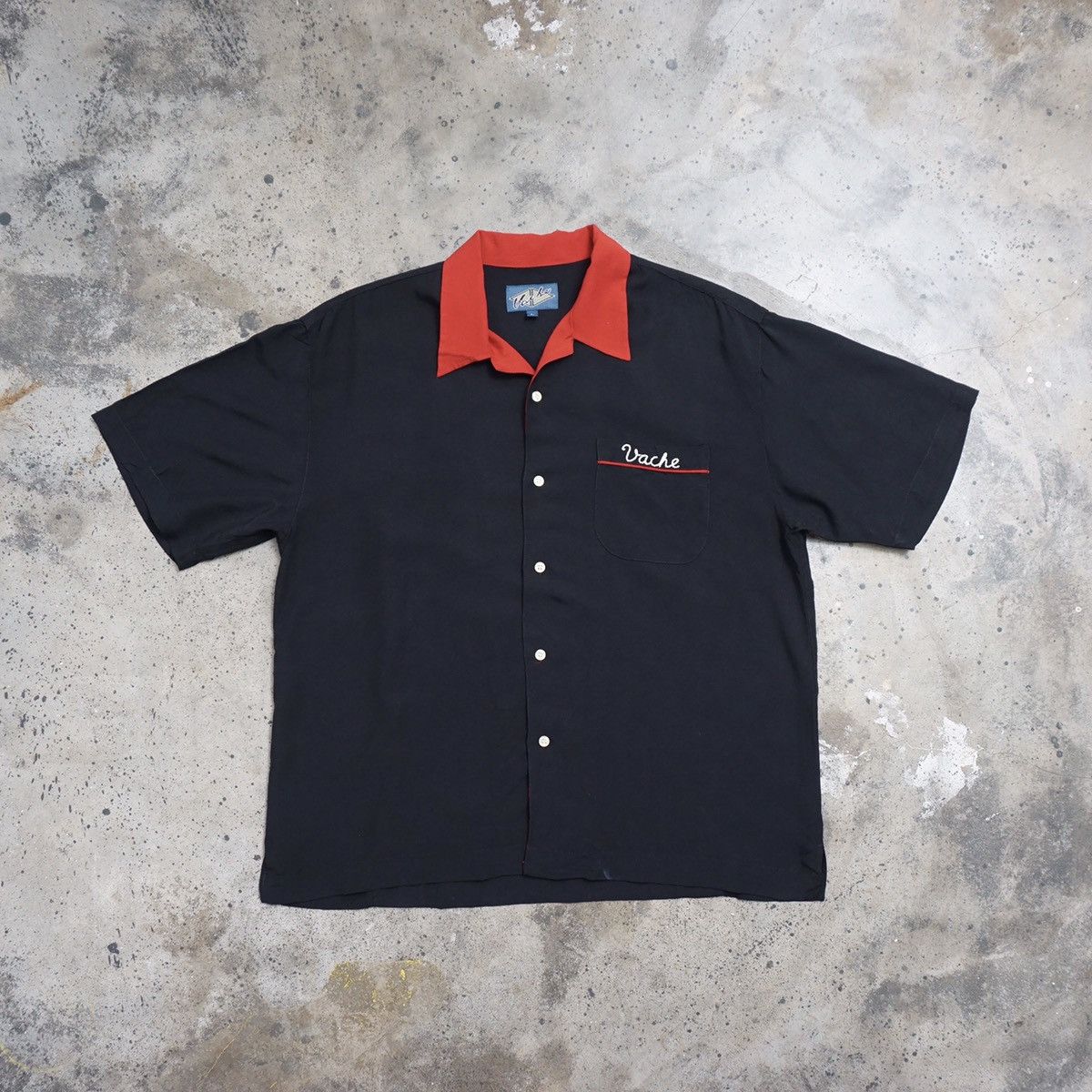 Vintage Bowling shirt by Vache Size US L / EU 52-54 / 3 - 3 Thumbnail