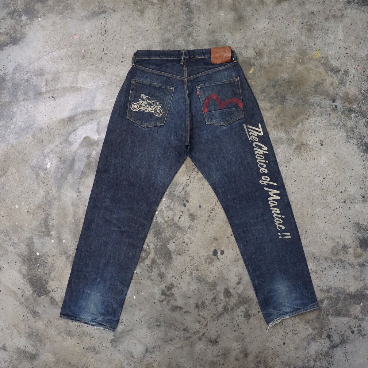 Evisu No. 2 The choice of Maniac selvedge Denim