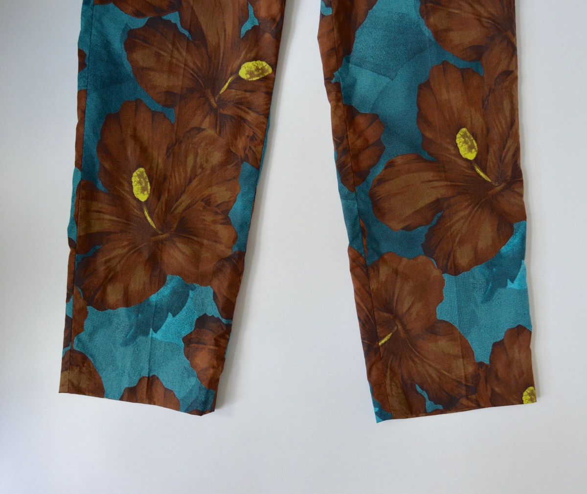 Dries Van Noten S/S 20 Hibiscus Print Trousers Size US 30 / EU 46 - 5 Thumbnail