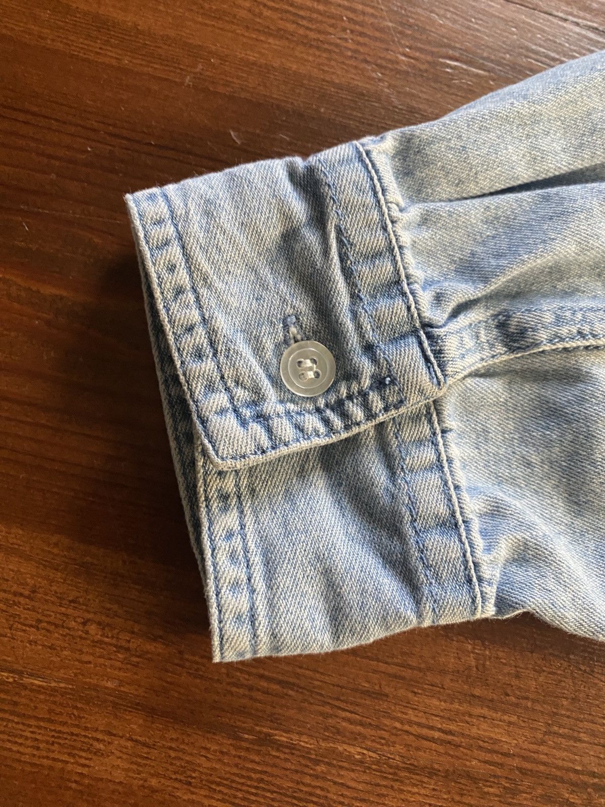 B.U.M Equipment Vintage 90’s BUM Equipment Denim Long Sleeve Button Up Size US M / EU 48-50 / 2 - 14 Thumbnail