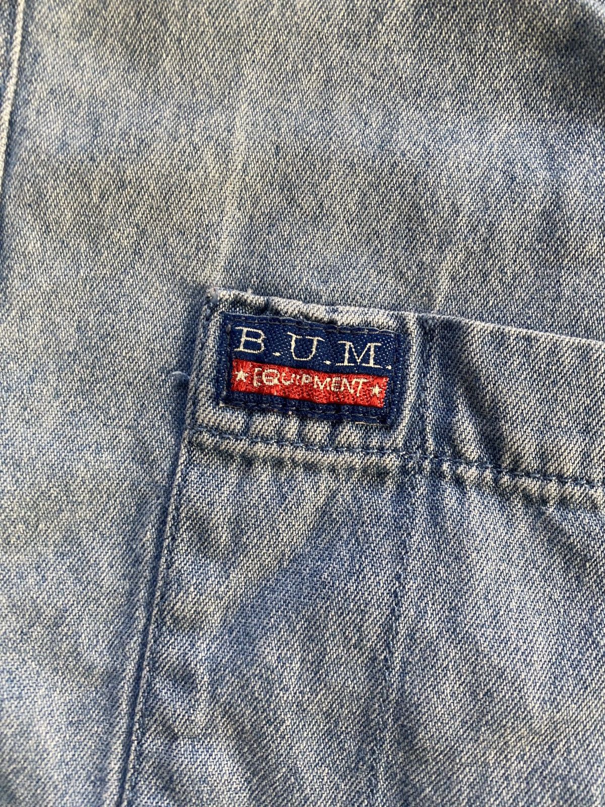 B.U.M Equipment Vintage 90’s BUM Equipment Denim Long Sleeve Button Up Size US M / EU 48-50 / 2 - 3 Thumbnail