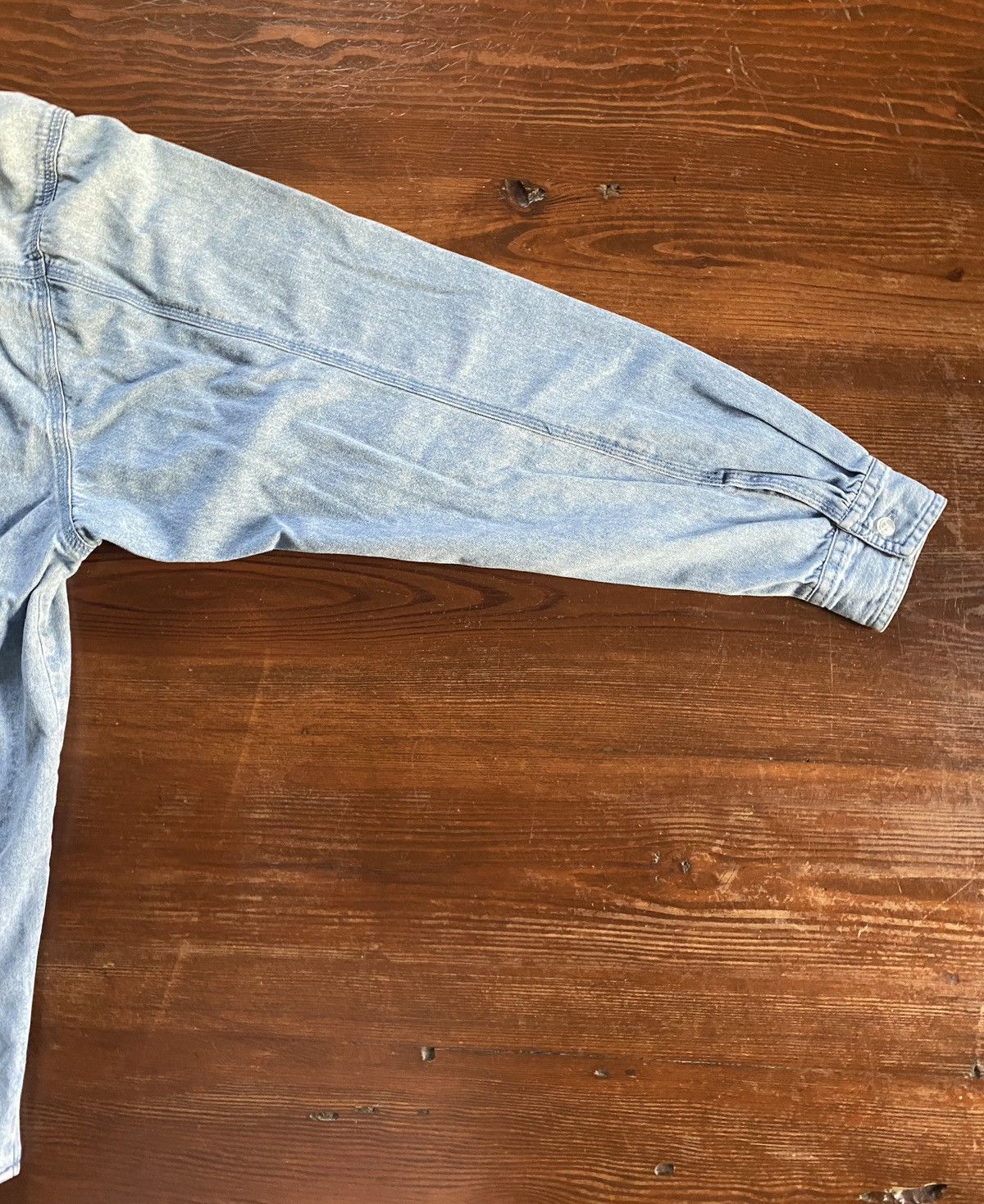 B.U.M Equipment Vintage 90’s BUM Equipment Denim Long Sleeve Button Up Size US M / EU 48-50 / 2 - 15 Thumbnail