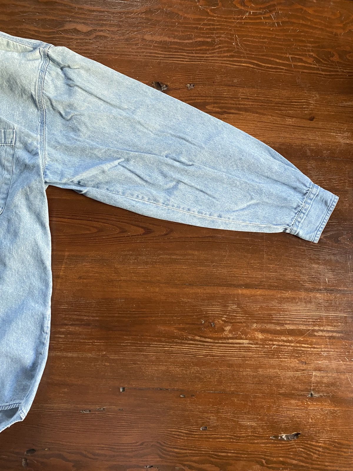 B.U.M Equipment Vintage 90’s BUM Equipment Denim Long Sleeve Button Up Size US M / EU 48-50 / 2 - 9 Thumbnail