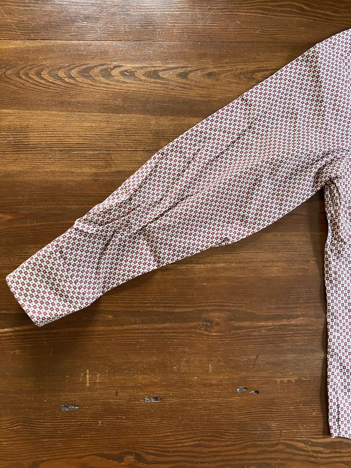 Vintage Vintage NWOT 70’s Kmart Patterned Long Sleeve Button Up Size US L / EU 52-54 / 3 - 7 Thumbnail