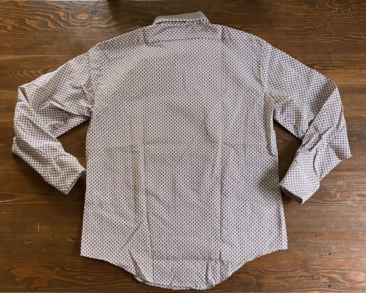 Vintage Vintage NWOT 70’s Kmart Patterned Long Sleeve Button Up Size US L / EU 52-54 / 3 - 8 Thumbnail