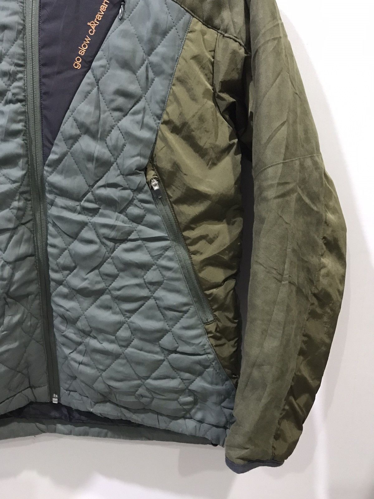 Designer × Japanese Brand × go slow caravan go slow caravan By TAKU YOSHIMIZU Quilte Multi Tones Jacket Size US S / EU 44-46 / 1 - 4 Thumbnail