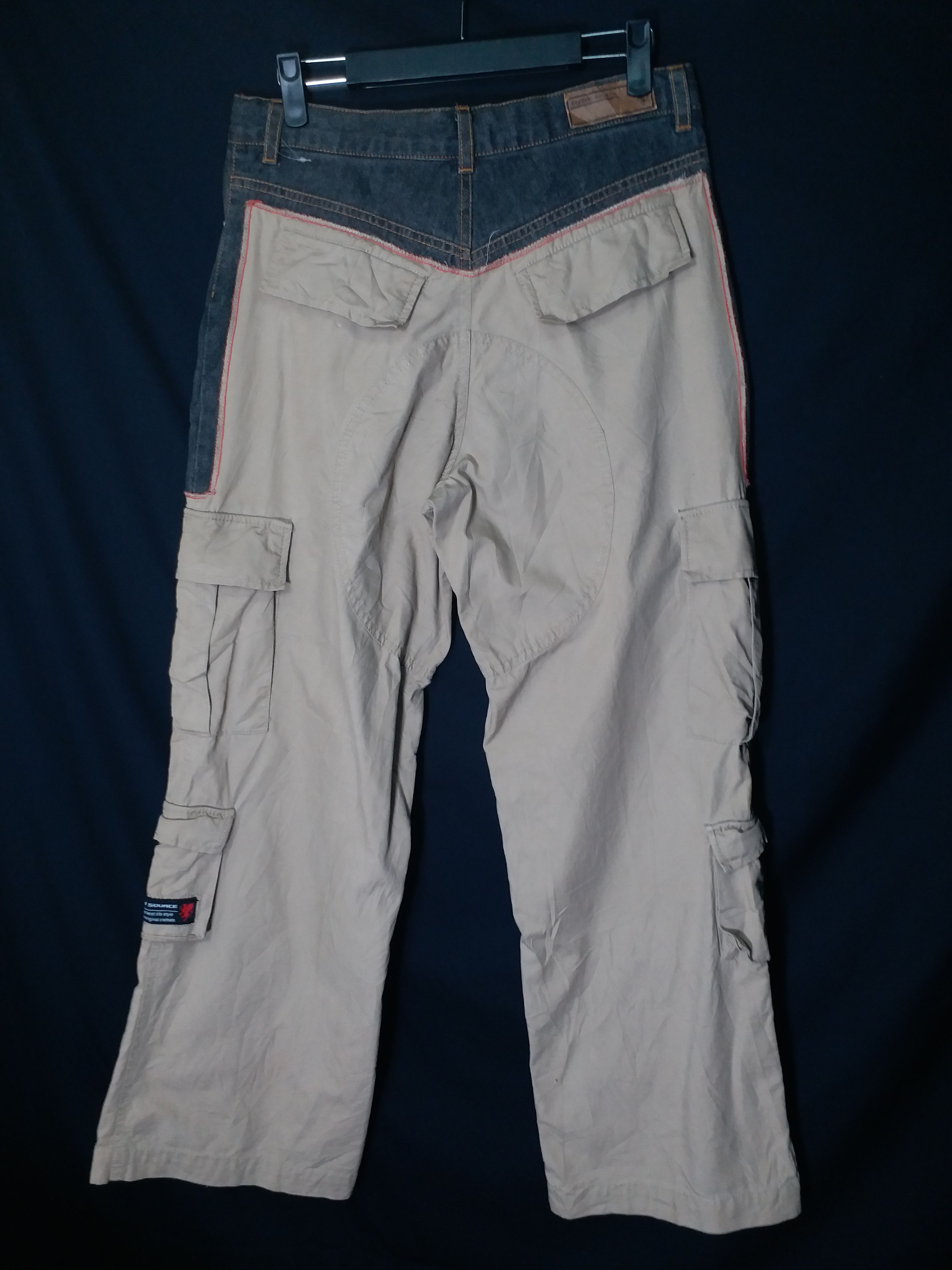 Japanese Brand OFFER TODAY🚨 FLARE BAGGY PANTS HYBIRD RAPPER OUTFIT Size US 32 / EU 48 - 4 Thumbnail