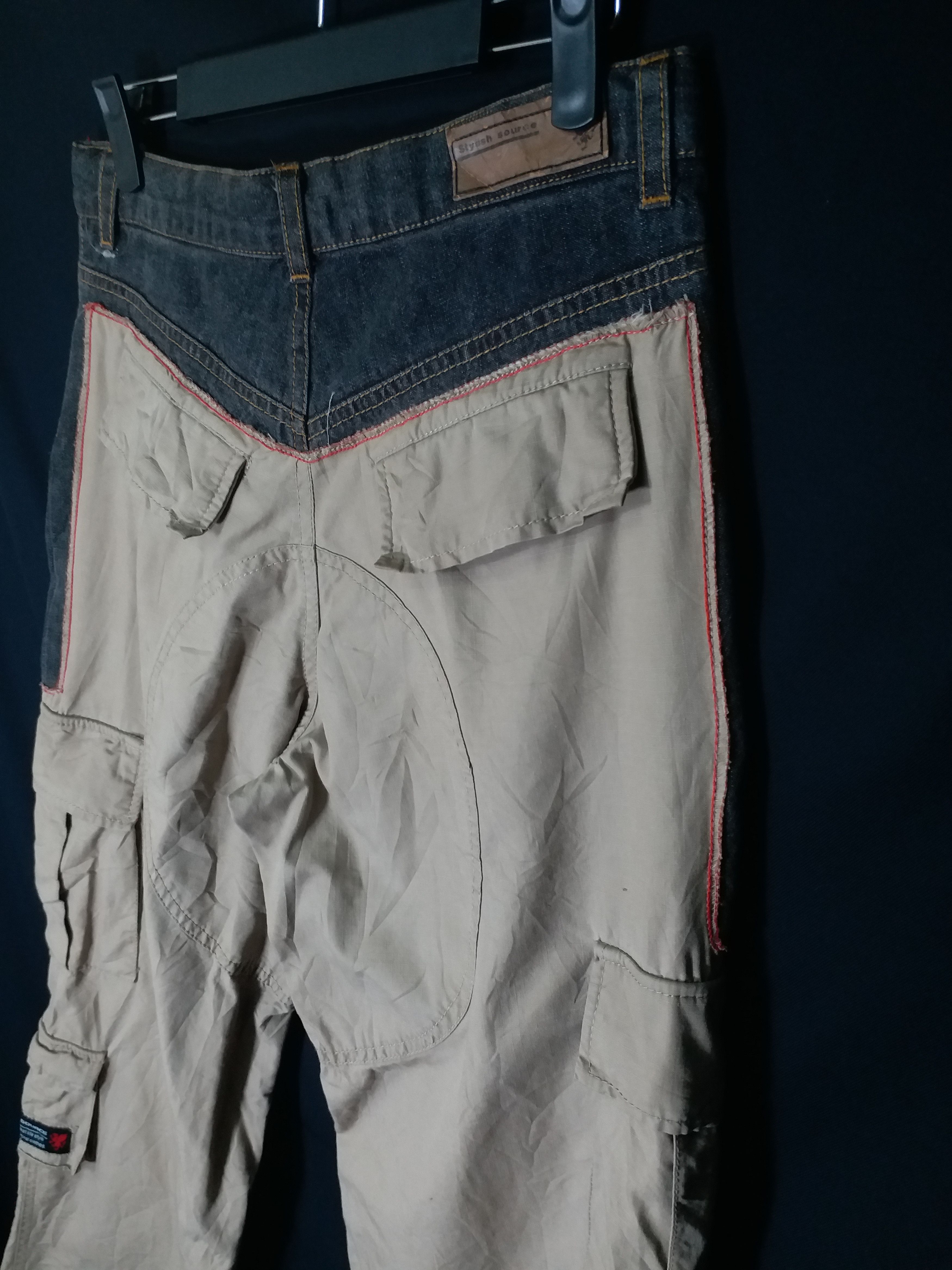 Japanese Brand OFFER TODAY🚨 FLARE BAGGY PANTS HYBIRD RAPPER OUTFIT Size US 32 / EU 48 - 3 Thumbnail