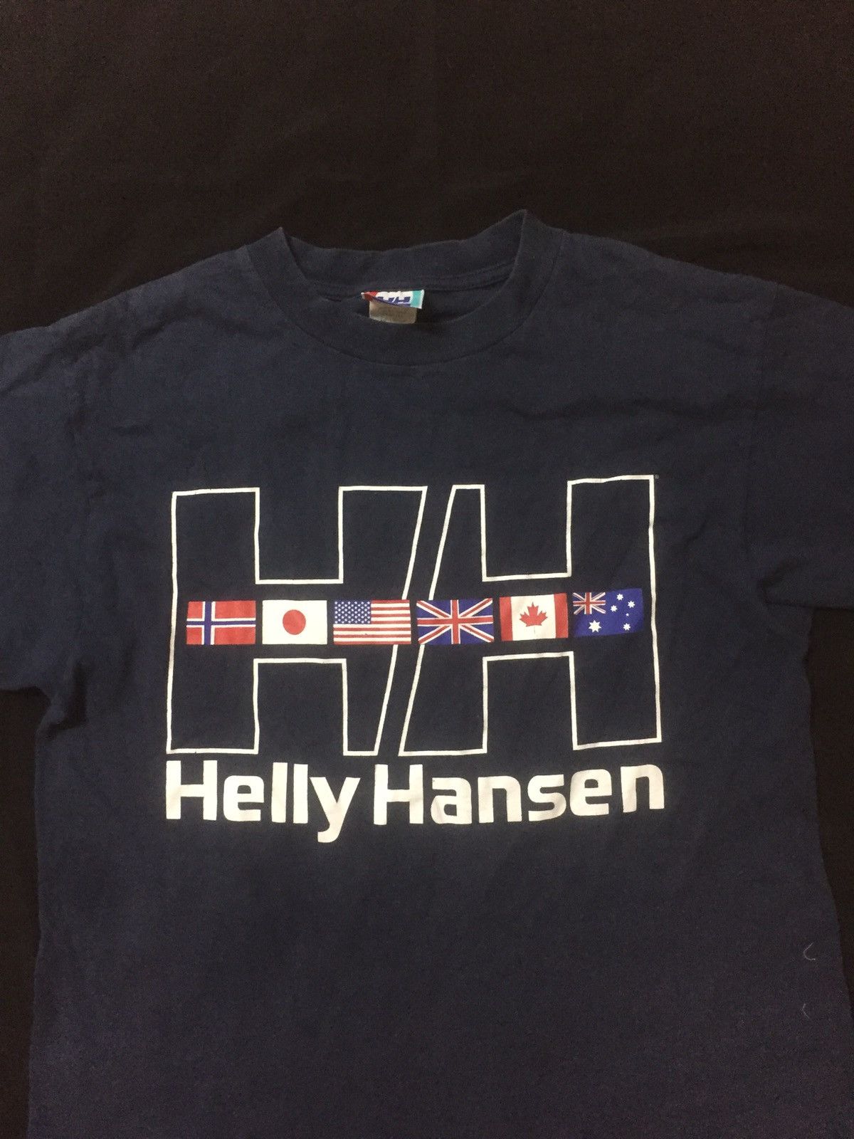 Helly Hansen RARE HELLY HANSEN BIG LOGO TEE Size US L / EU 52-54 / 3 - 2 Thumbnail