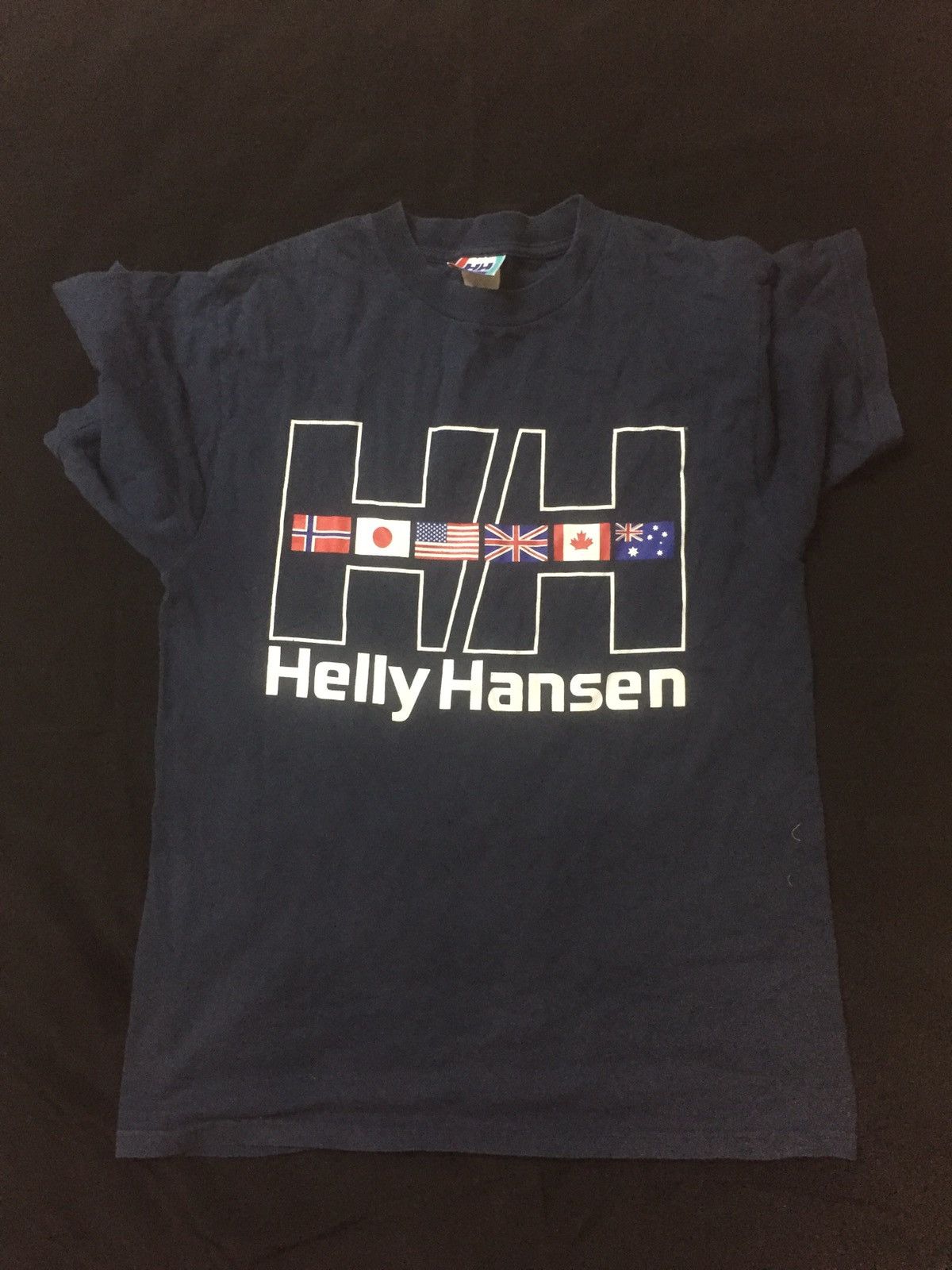 Helly Hansen RARE HELLY HANSEN BIG LOGO TEE Size US L / EU 52-54 / 3 - 1 Thumbnail