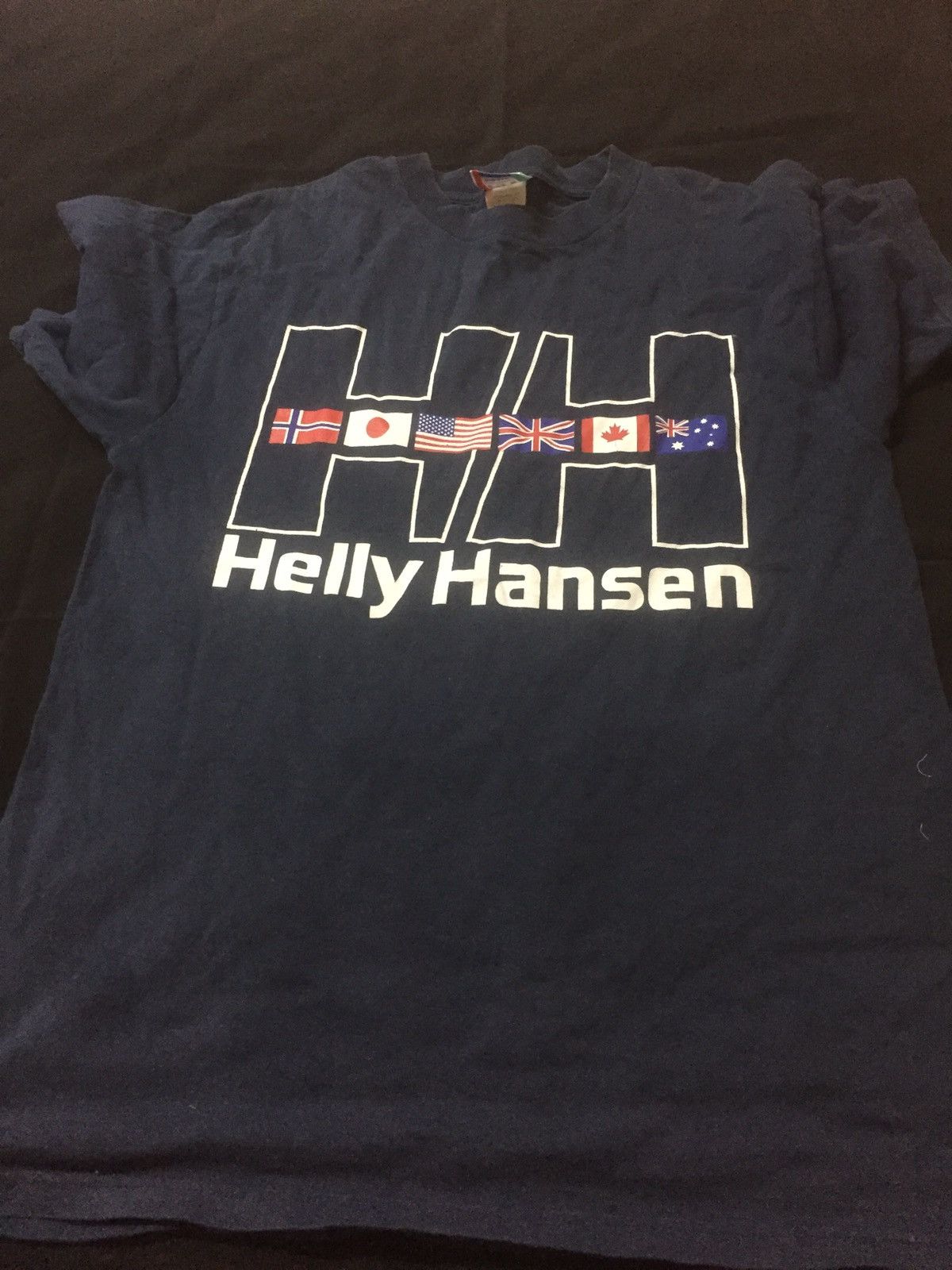 Helly Hansen RARE HELLY HANSEN BIG LOGO TEE Size US L / EU 52-54 / 3 - 3 Thumbnail