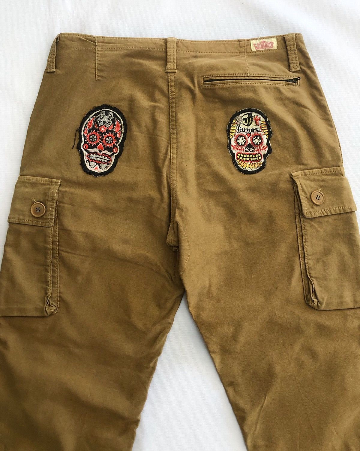 Blue Blue Japan OFFER NOW💥Drake Like Baggy Loose Cargo Pants Streetwear NY Size US 33 - 2 Thumbnail