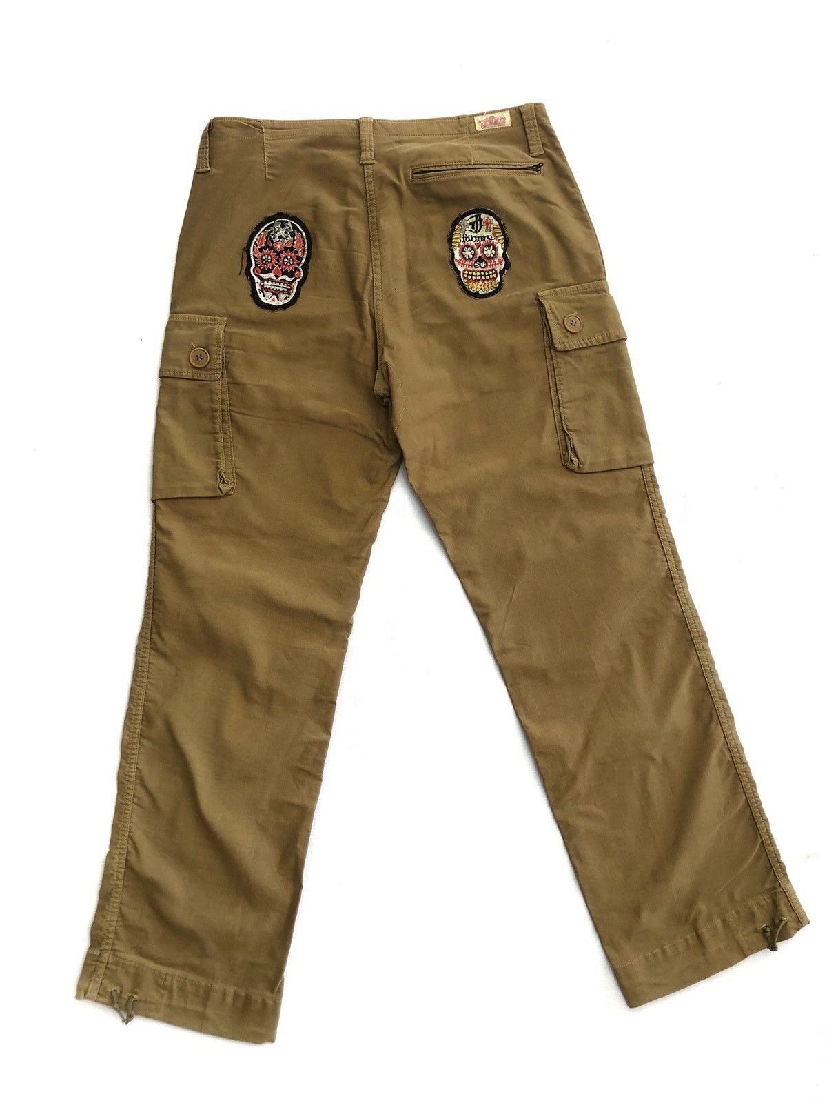 Blue Blue Japan OFFER NOW💥Drake Like Baggy Loose Cargo Pants Streetwear NY Size US 33 - 1 Thumbnail