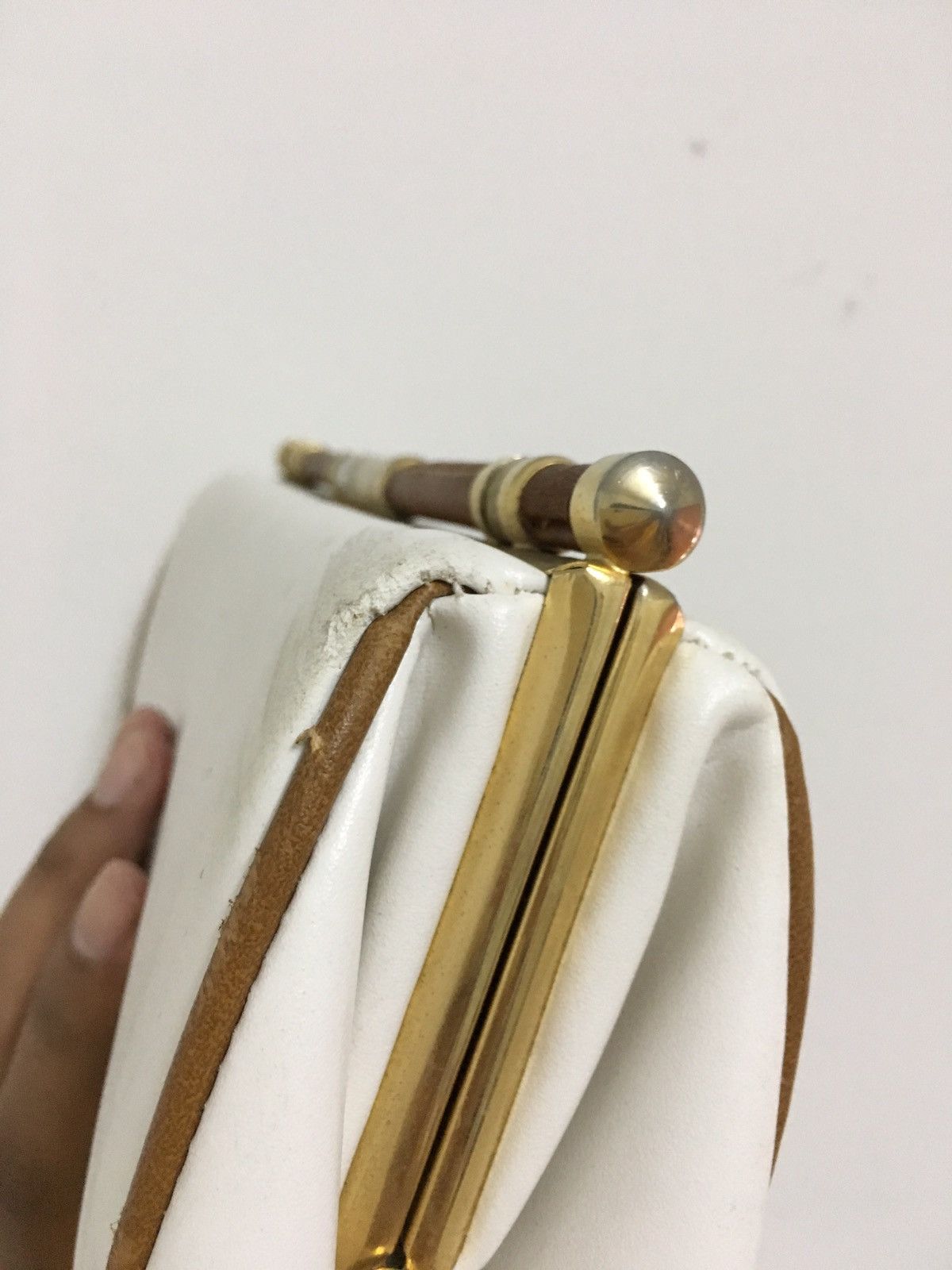 Vintage vintage clutch bag Size ONE SIZE - 8 Thumbnail