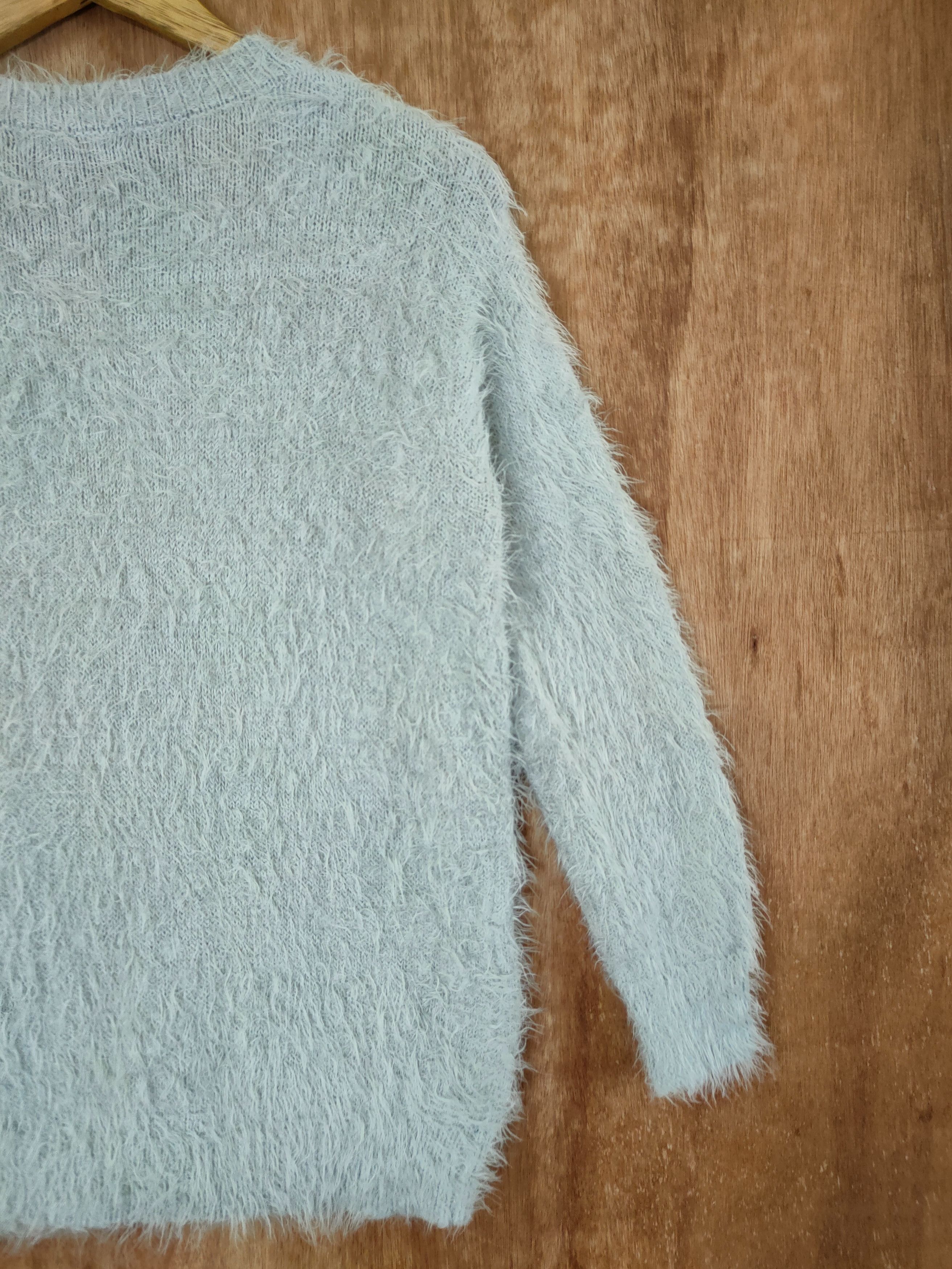 Homespun Knitwear DLL Shoo La Rue shaggy fur mohair japan knitwear #46-521 Size S / US 4 / IT 40 - 10 Thumbnail