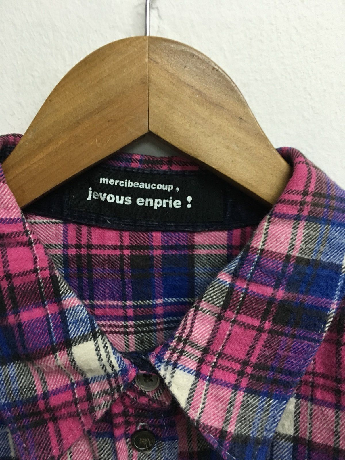 Issey Miyake pink check flannel Size US S / EU 44-46 / 1 - 3 Thumbnail