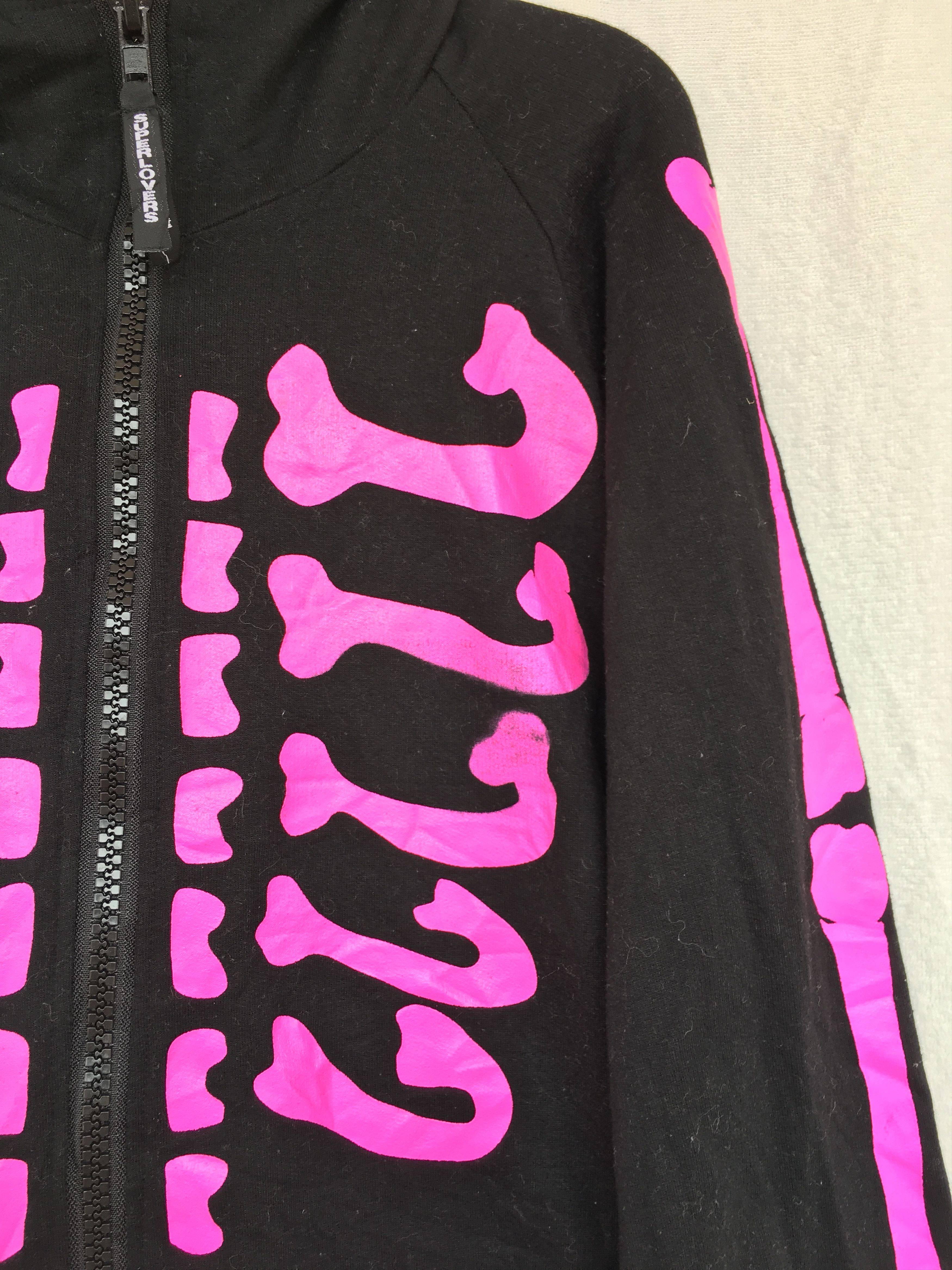Designer skull punk hoodie Size US M / EU 48-50 / 2 - 3 Thumbnail