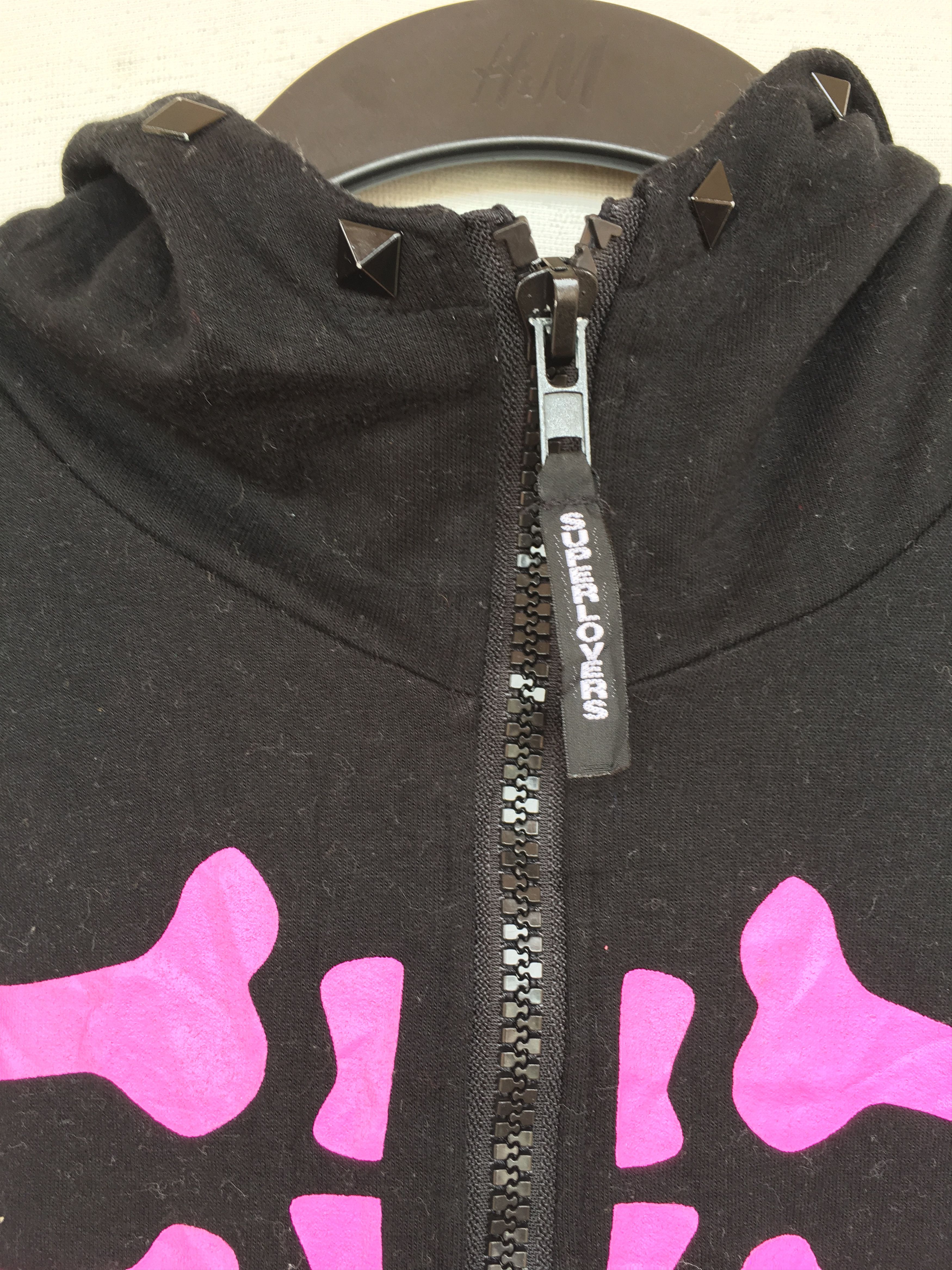 Designer skull punk hoodie Size US M / EU 48-50 / 2 - 2 Thumbnail