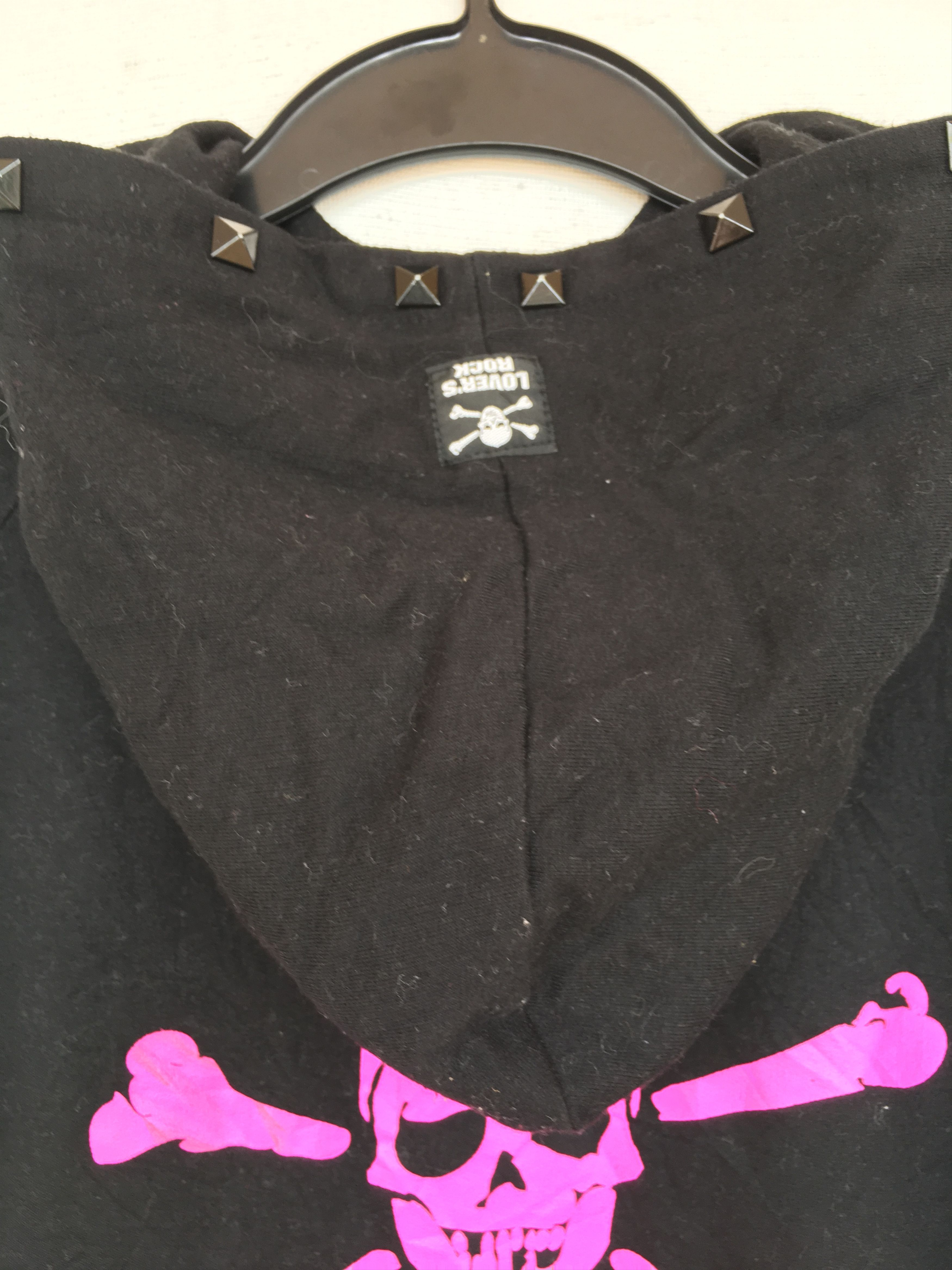 Designer skull punk hoodie Size US M / EU 48-50 / 2 - 8 Thumbnail