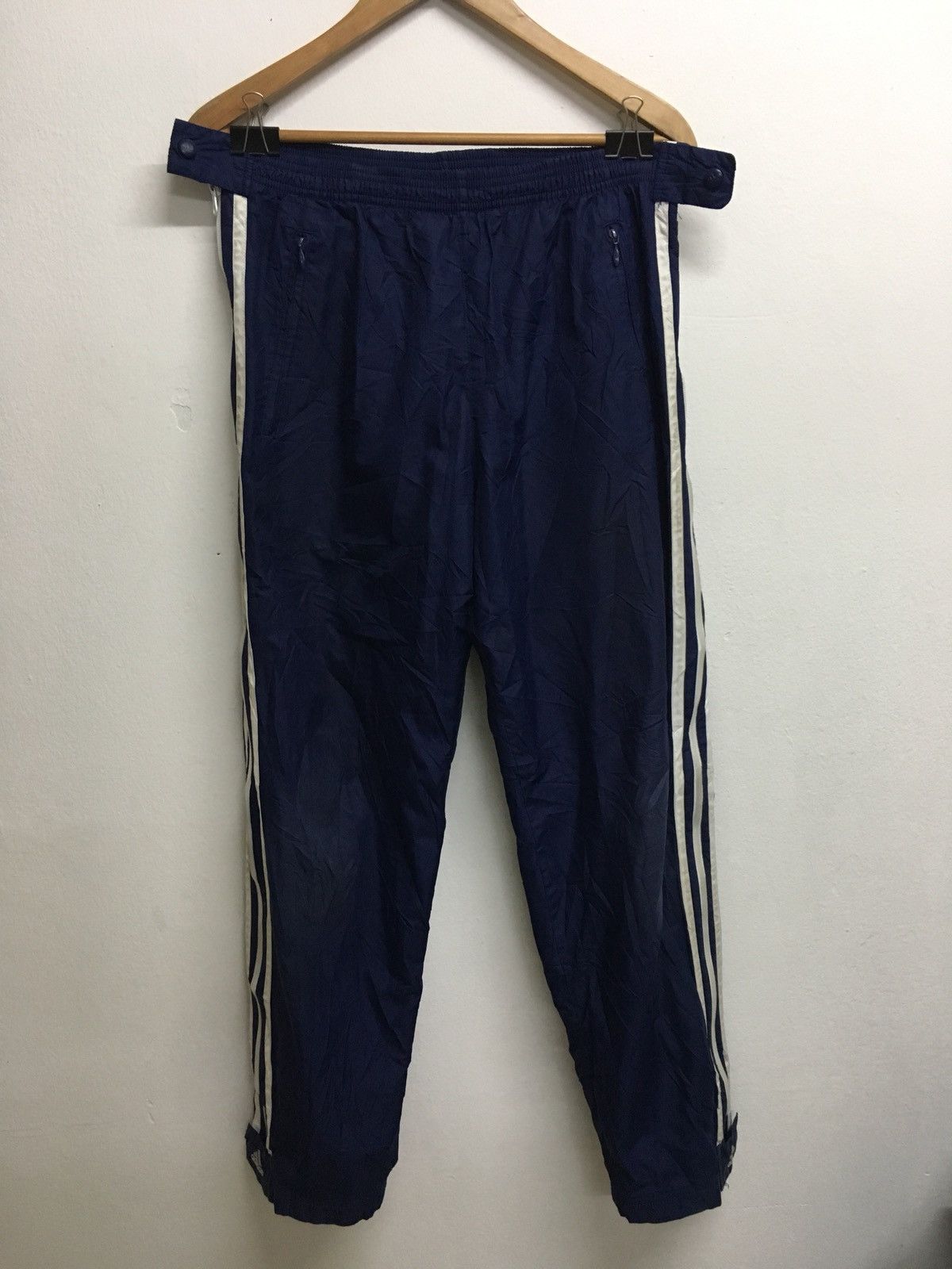 Adidas vintage adidas track bottom Size US 30 / EU 46 - 6 Thumbnail
