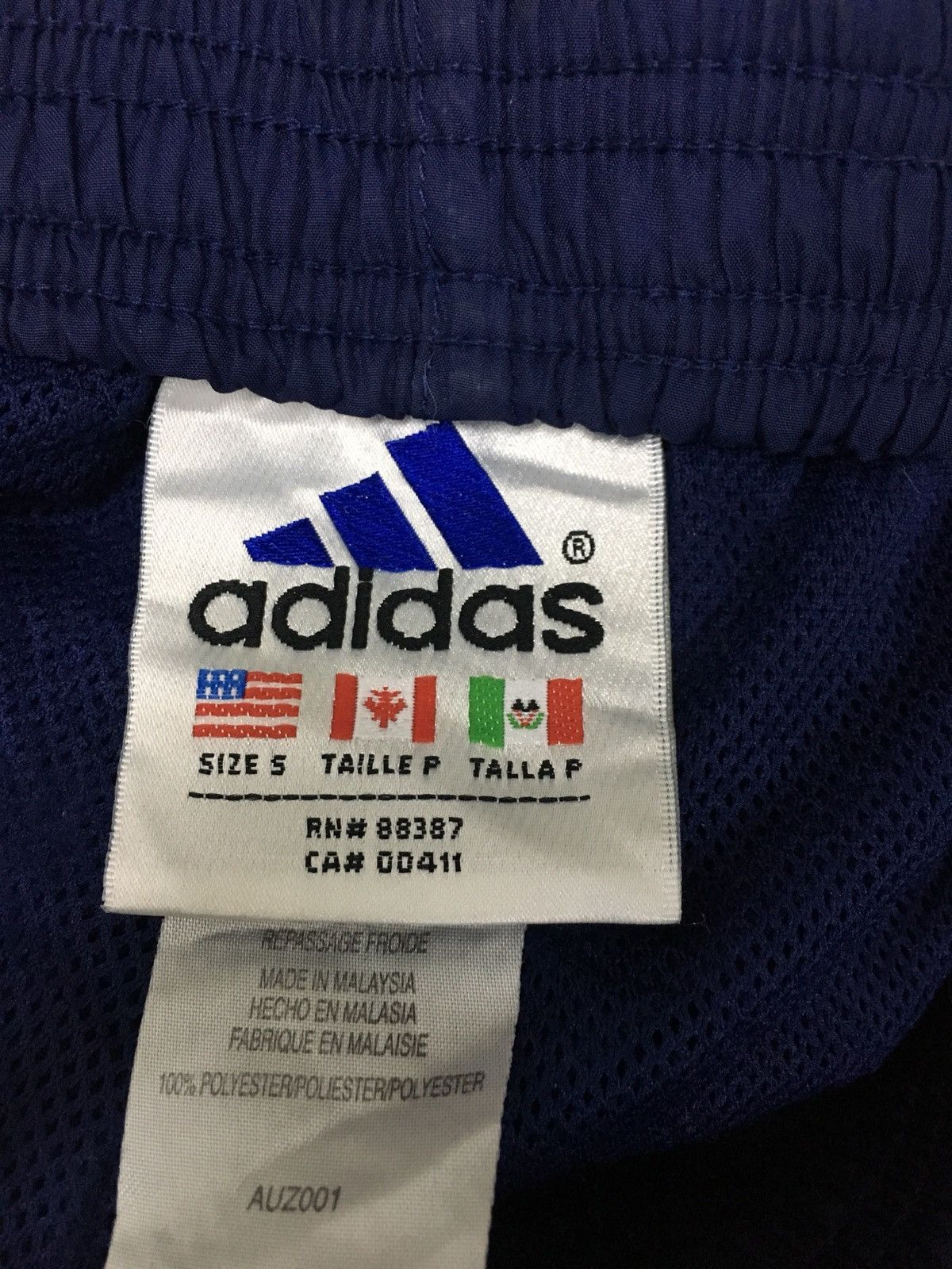 Adidas vintage adidas track bottom Size US 30 / EU 46 - 12 Thumbnail