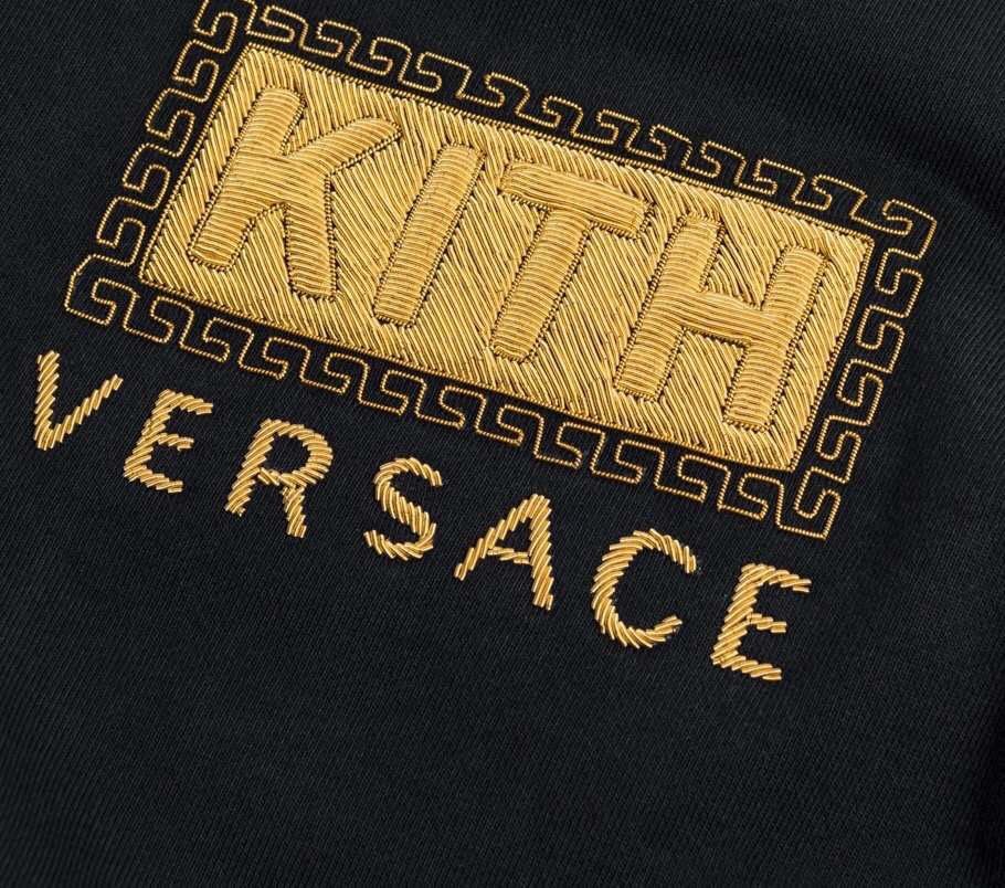 Kith × Versace Greek key box logo crewneck sweatshirt Size US L / EU 52-54 / 3 - 2 Thumbnail