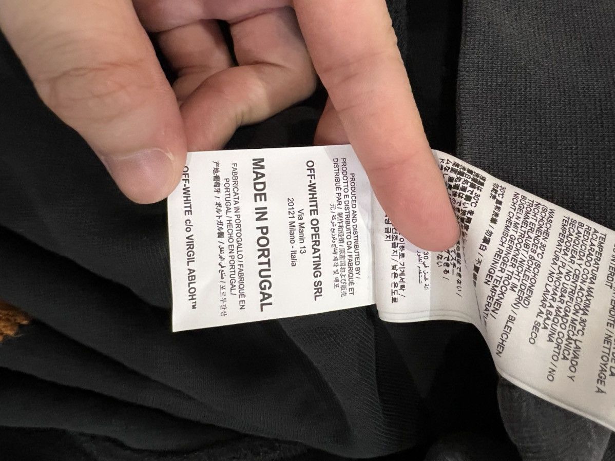 Off-White Pictogram stickman inside out crewneck sweatshirt Size US L / EU 52-54 / 3 - 6 Thumbnail
