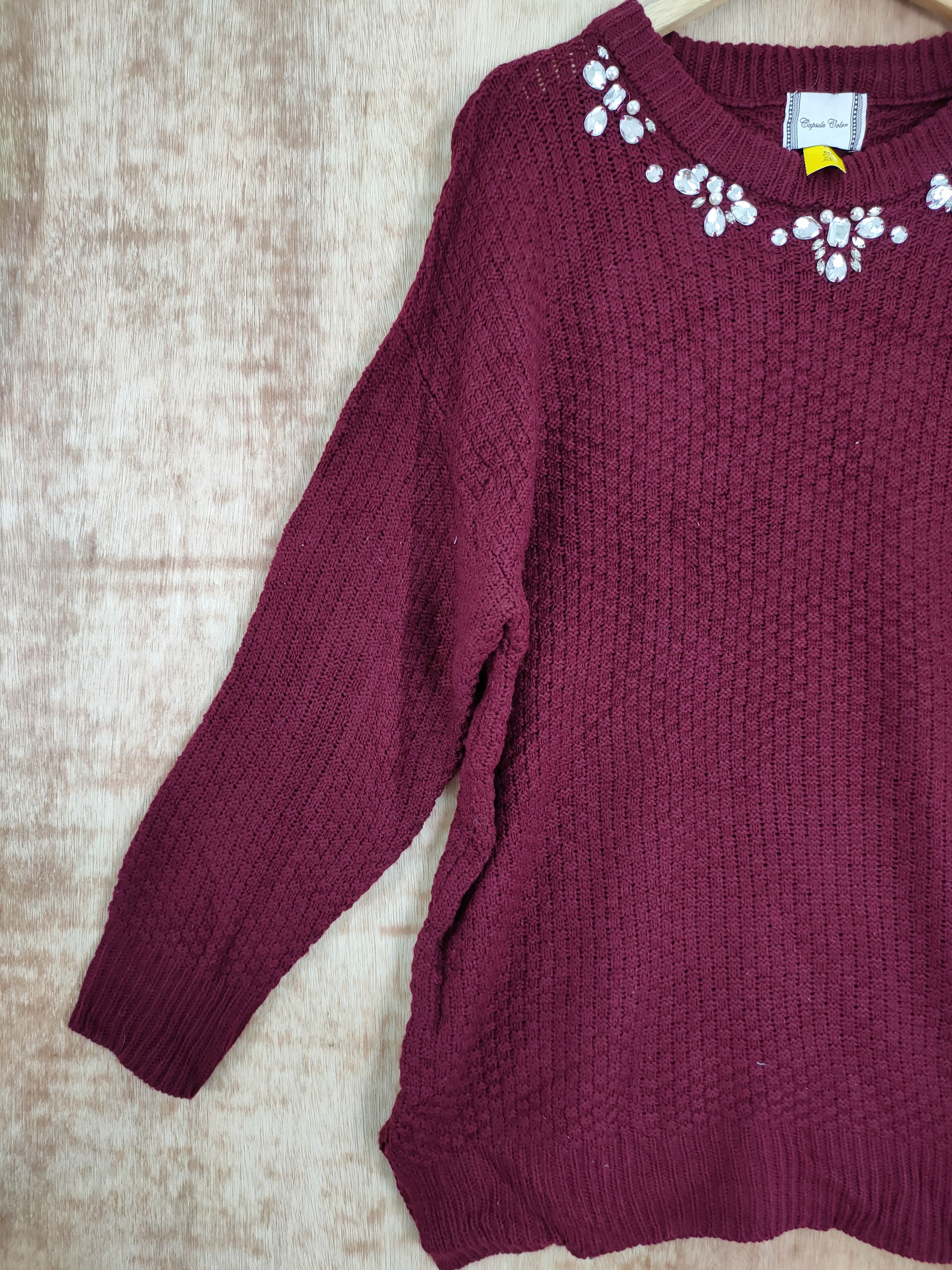 Aran Isles Knitwear × Japanese Brand Capsule color aran isle cable knitwear japan #4138 Size US XL / EU 56 / 4 - 2 Thumbnail