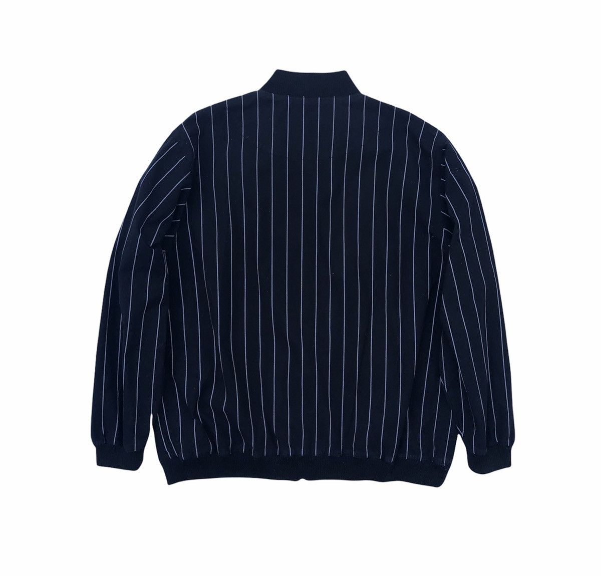 Vintage Vintage Woolrich Striped Bomber Jacket Size US L / EU 52-54 / 3 - 6 Thumbnail