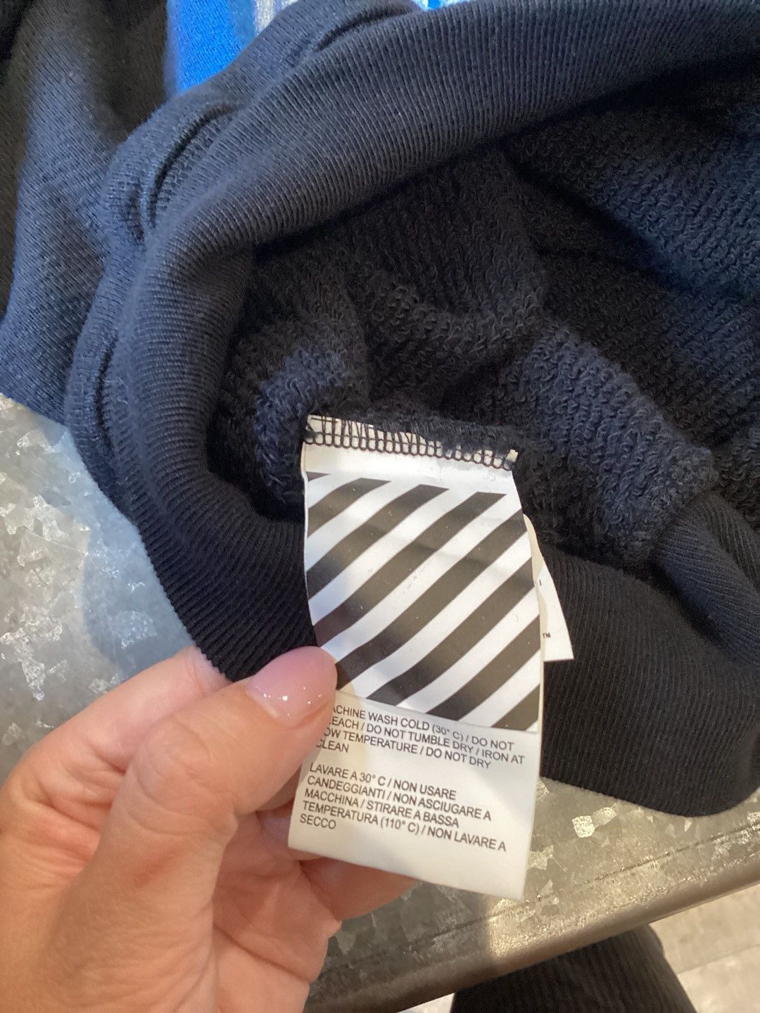 Off-White Ice man graphic print hoodie Size US XS / EU 42 / 0 - 4 Thumbnail