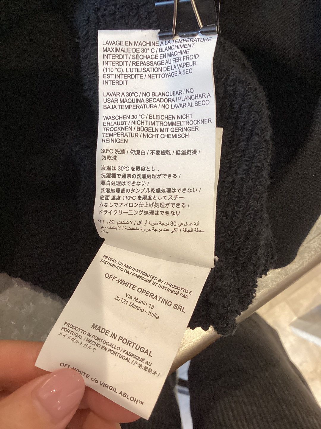 Off-White Ice man graphic print hoodie Size US XS / EU 42 / 0 - 7 Thumbnail
