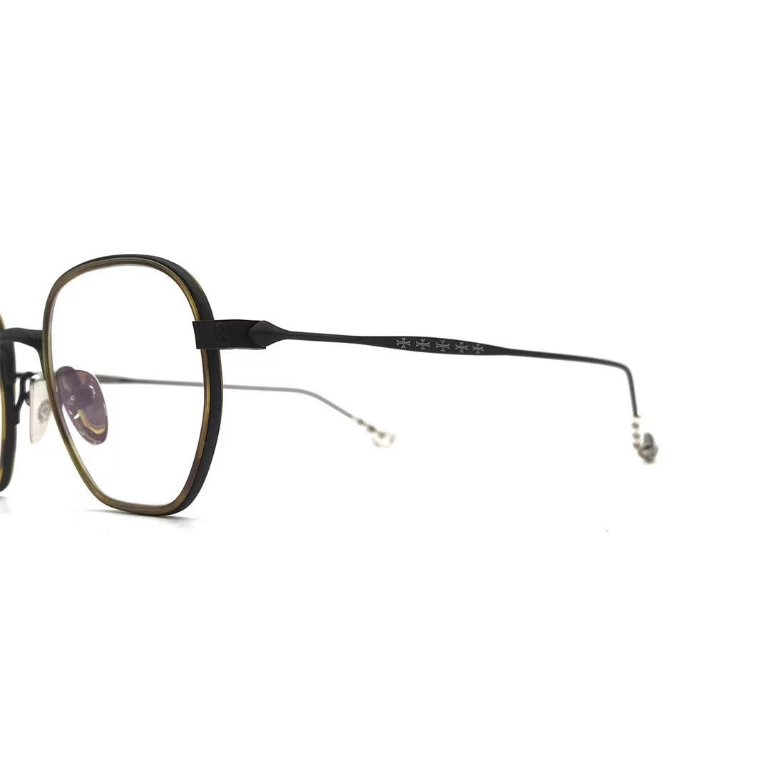 Chrome Hearts Chrome Hearts BONE PRONE I BOS/MBK Glasses Frame Size ONE SIZE - 3 Thumbnail