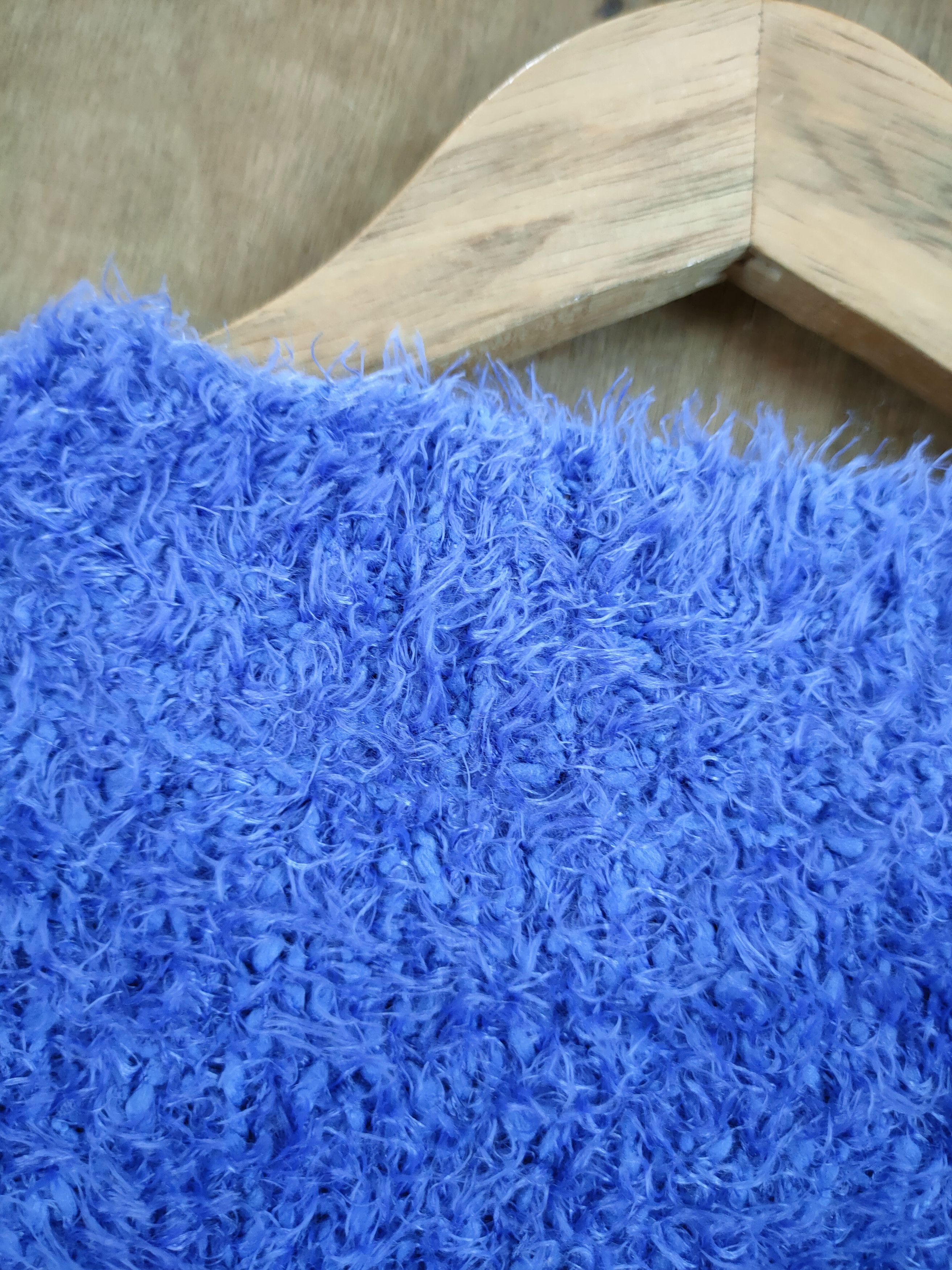 Vintage D Earth japan shag shaggy fur mohair knitwear #46-999 Size US S / EU 44-46 / 1 - 12 Thumbnail