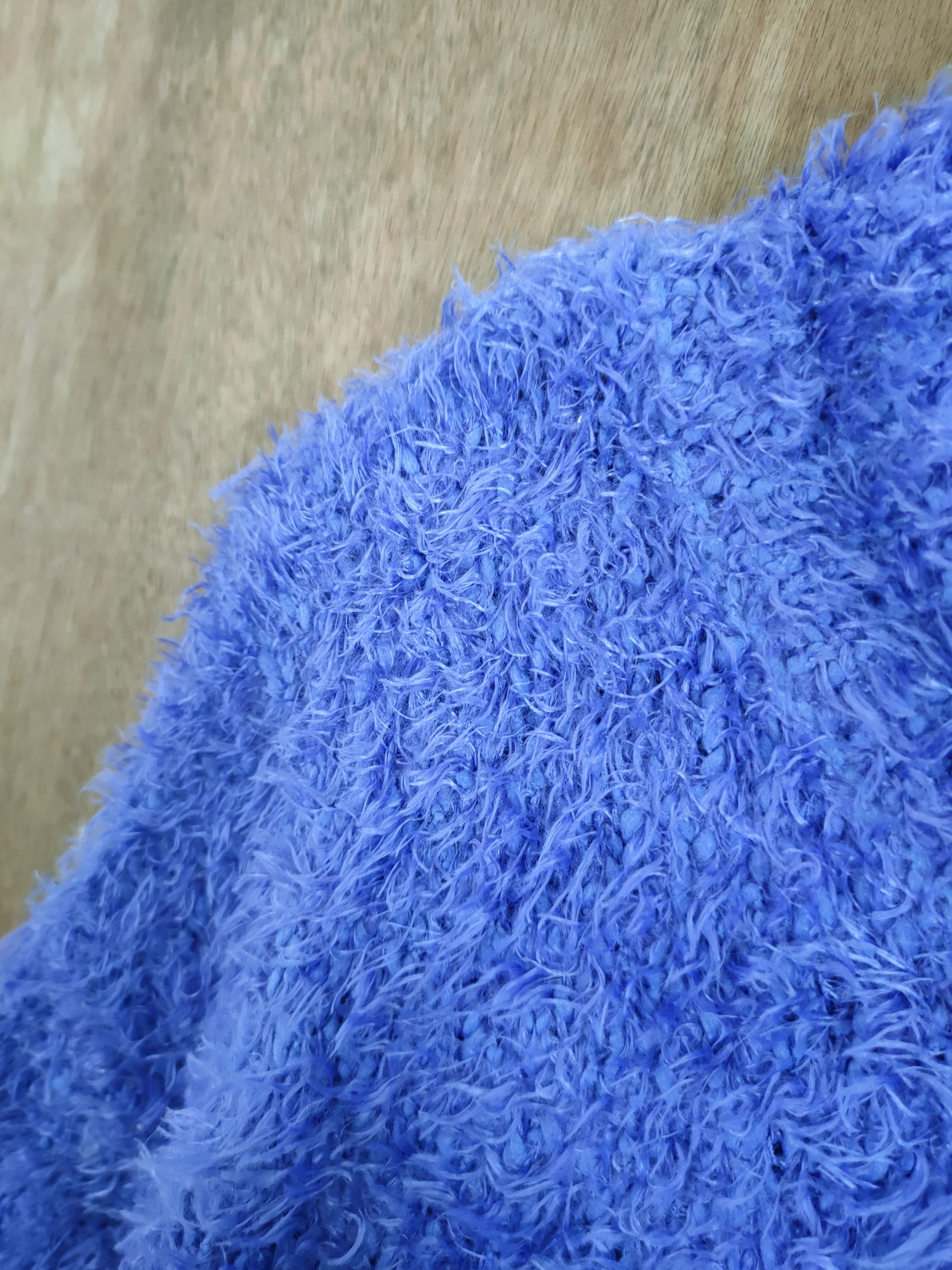 Vintage D Earth japan shag shaggy fur mohair knitwear #46-999 Size US S / EU 44-46 / 1 - 5 Thumbnail