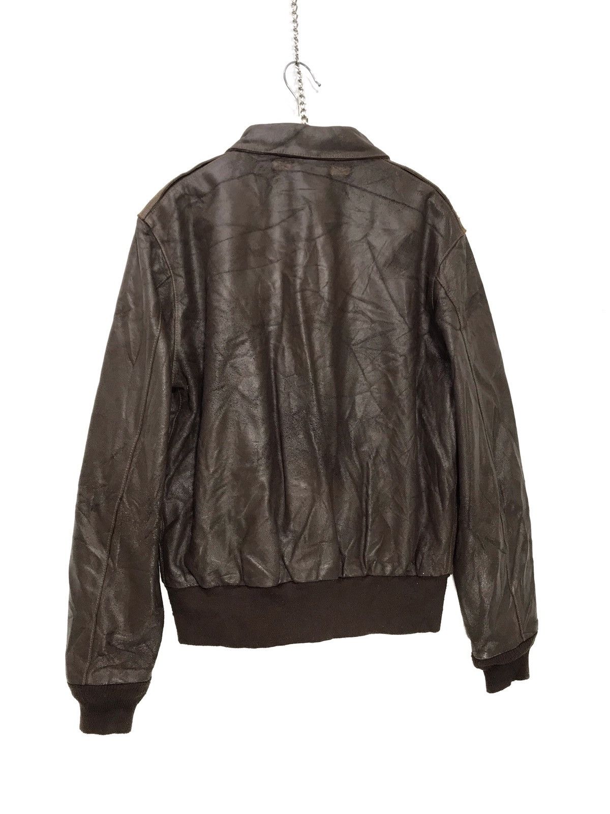 Other Japan Brand Morgan Type A-2 Leather Jacket USAAF WWII 27🟩 Size US M / EU 48-50 / 2 - 9 Thumbnail