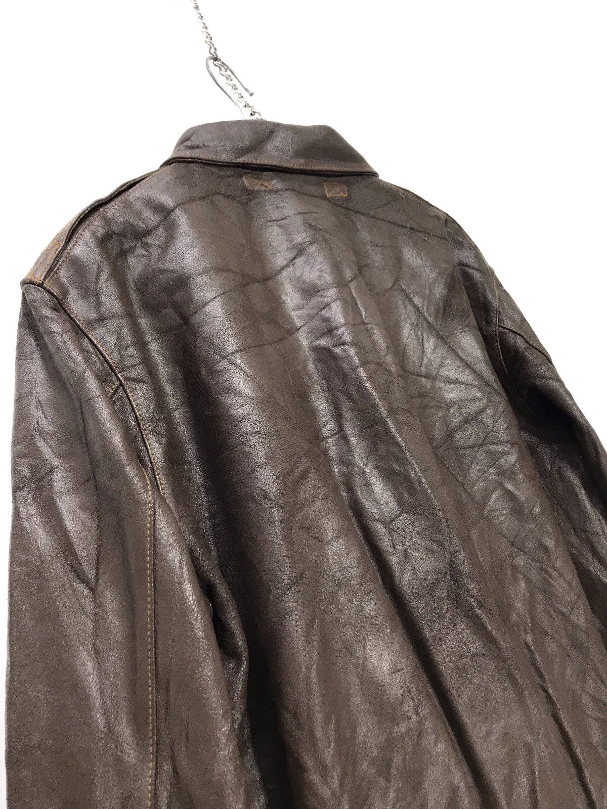 Other Japan Brand Morgan Type A-2 Leather Jacket USAAF WWII 27🟩 Size US M / EU 48-50 / 2 - 10 Thumbnail