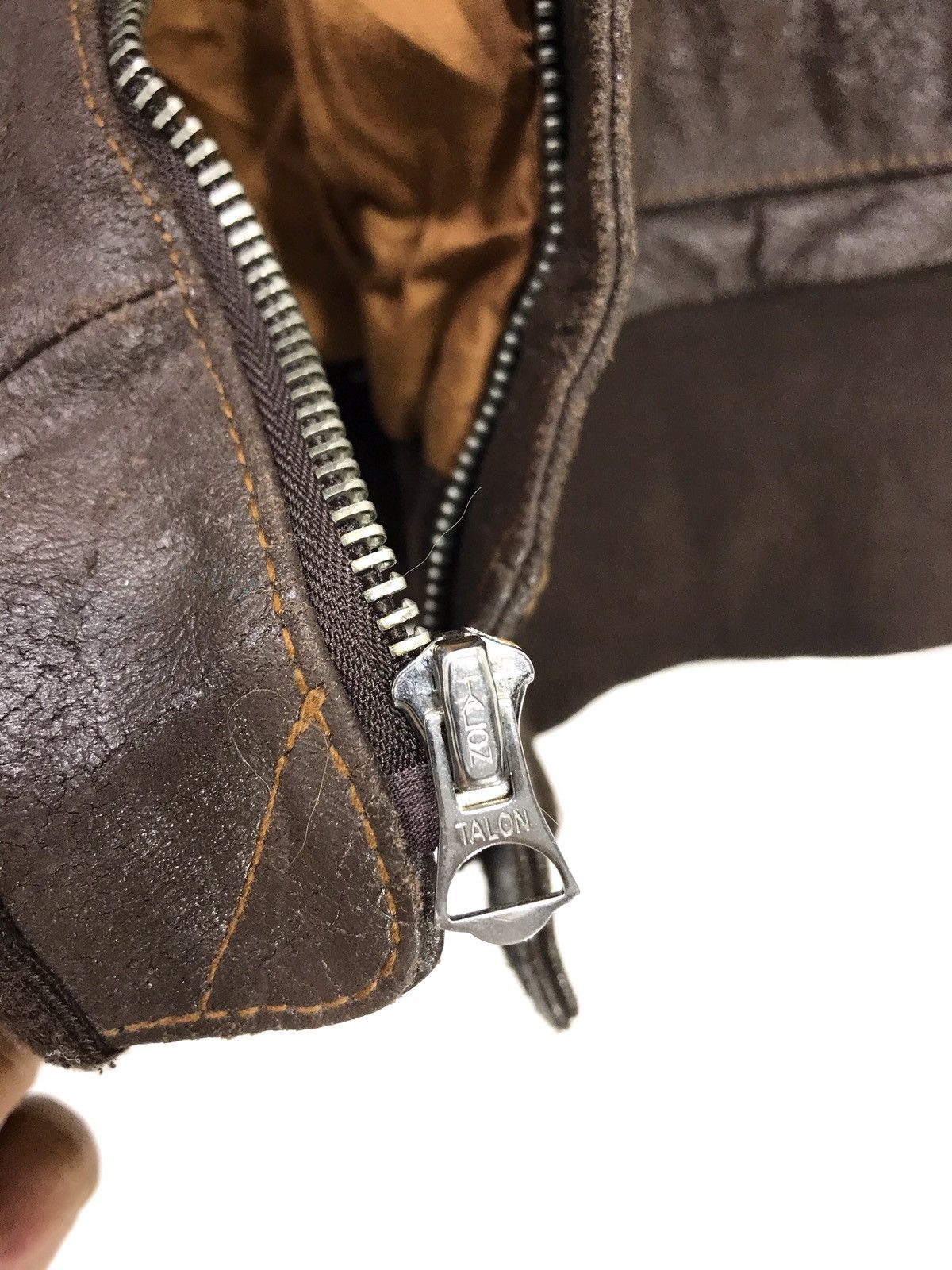 Other Japan Brand Morgan Type A-2 Leather Jacket USAAF WWII 27🟩 Size US M / EU 48-50 / 2 - 6 Thumbnail