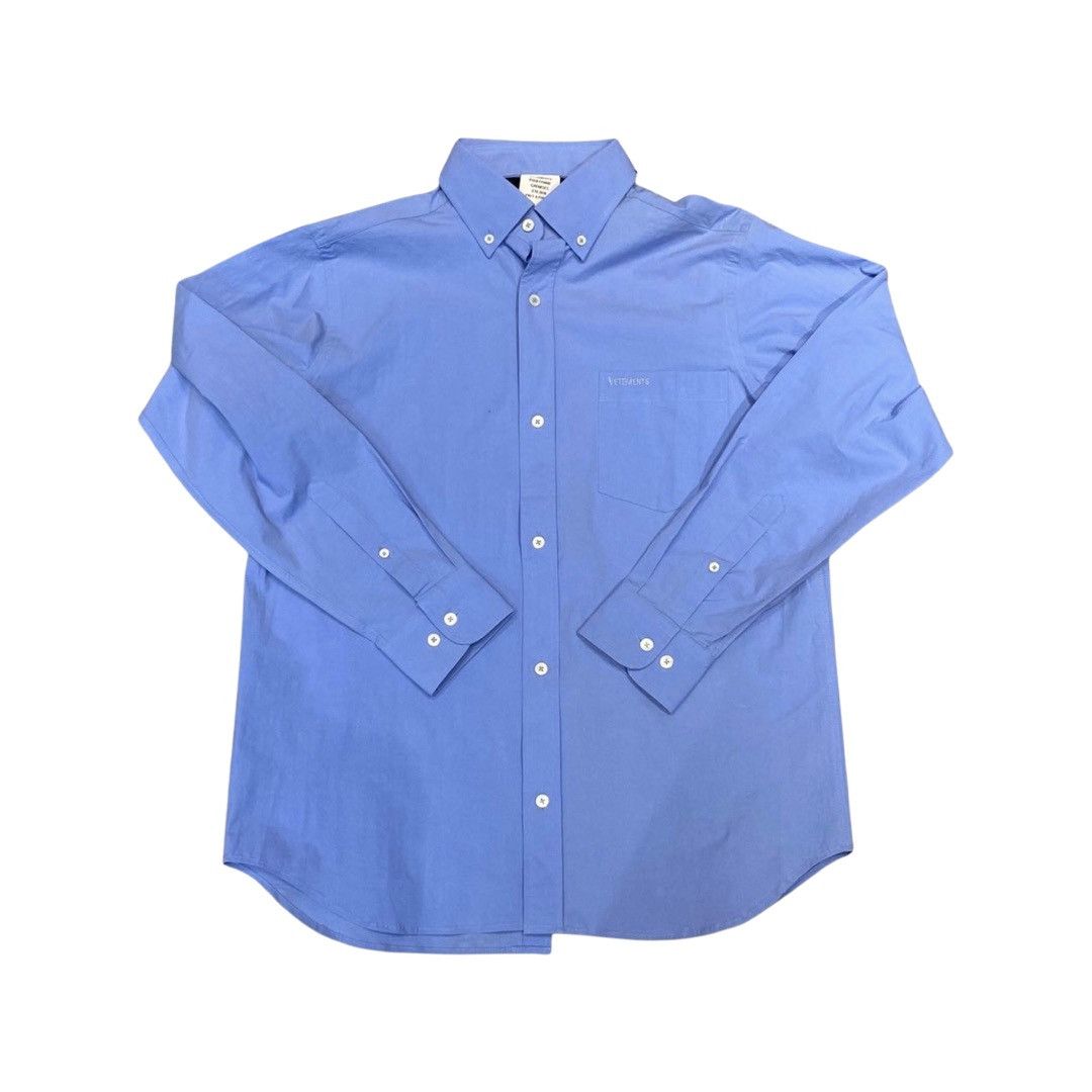 Vetements VETEMENTS double collar double sided button up shirt Size US S / EU 44-46 / 1 - 1 Thumbnail